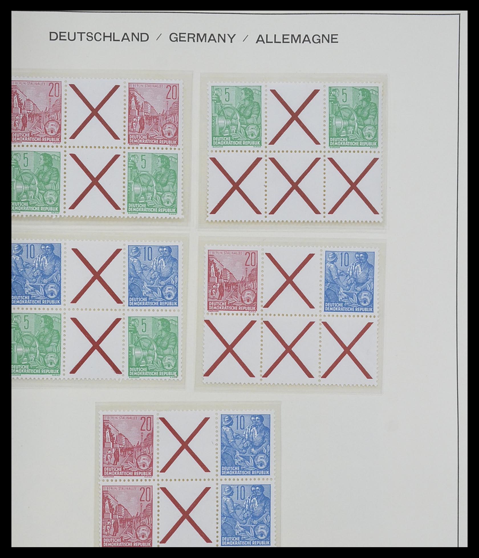 33281 087 - Postzegelverzameling 33281 DDR 1945-1990.