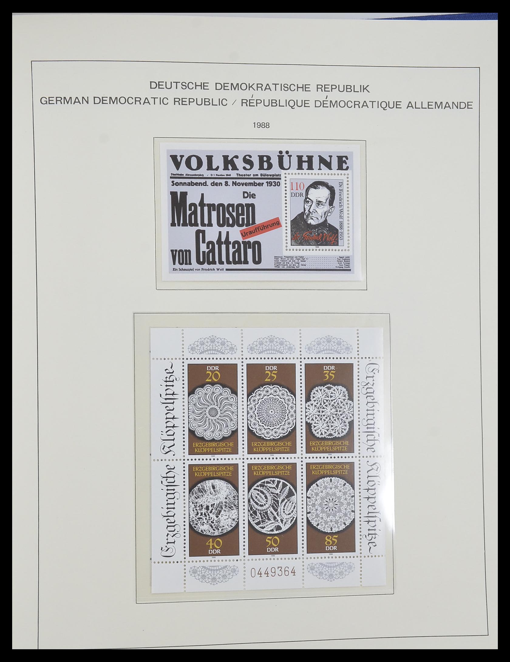33281 642 - Postzegelverzameling 33281 DDR 1945-1990.