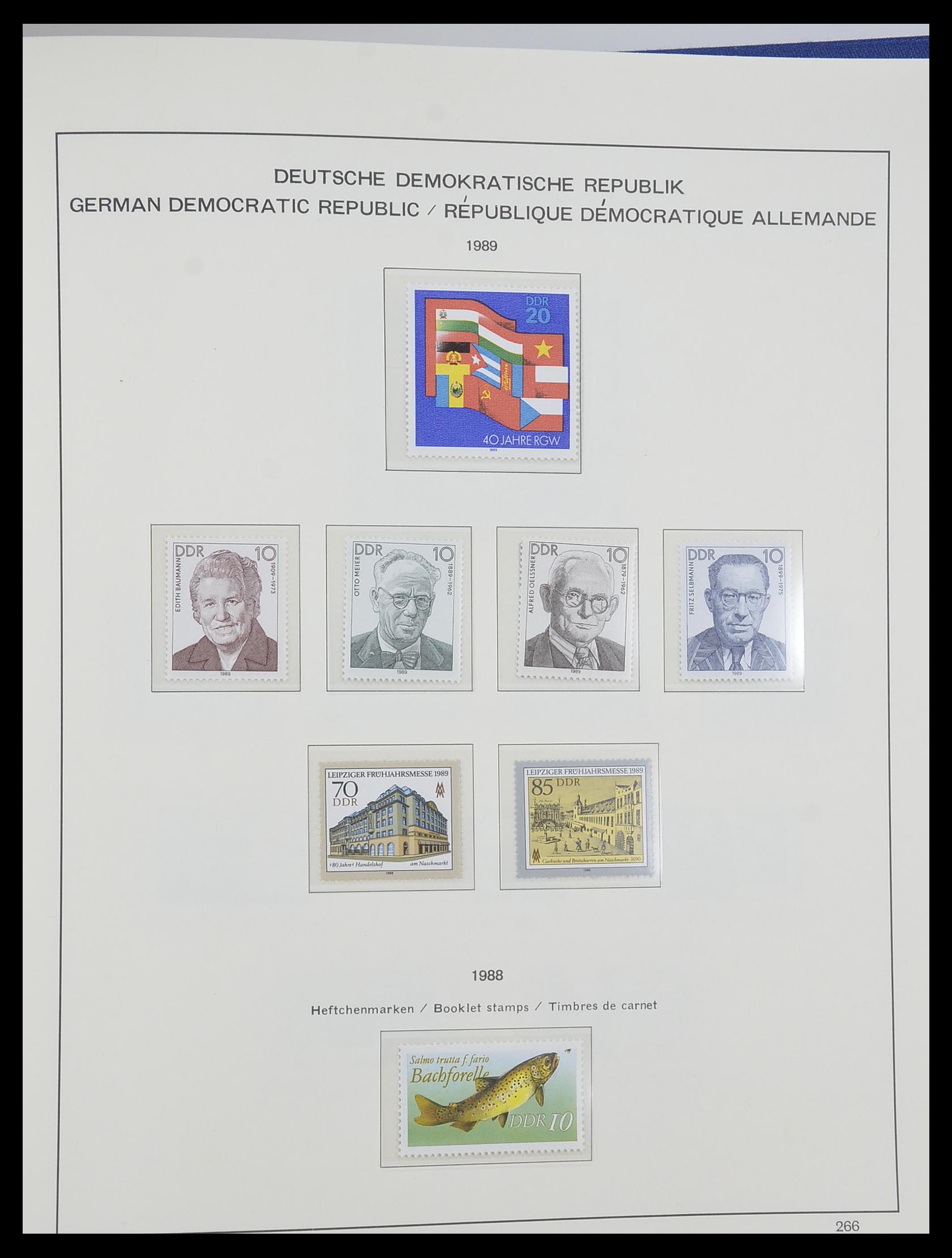 33281 643 - Postzegelverzameling 33281 DDR 1945-1990.