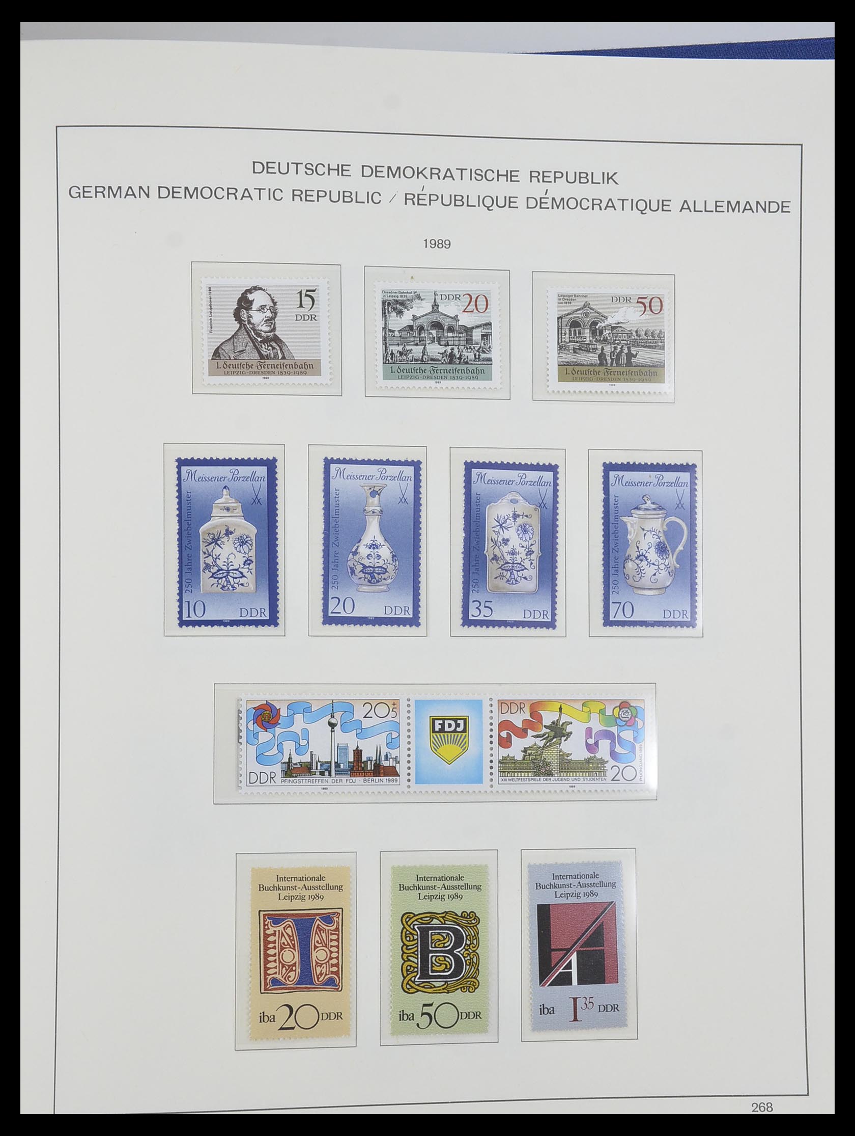 33281 645 - Postzegelverzameling 33281 DDR 1945-1990.