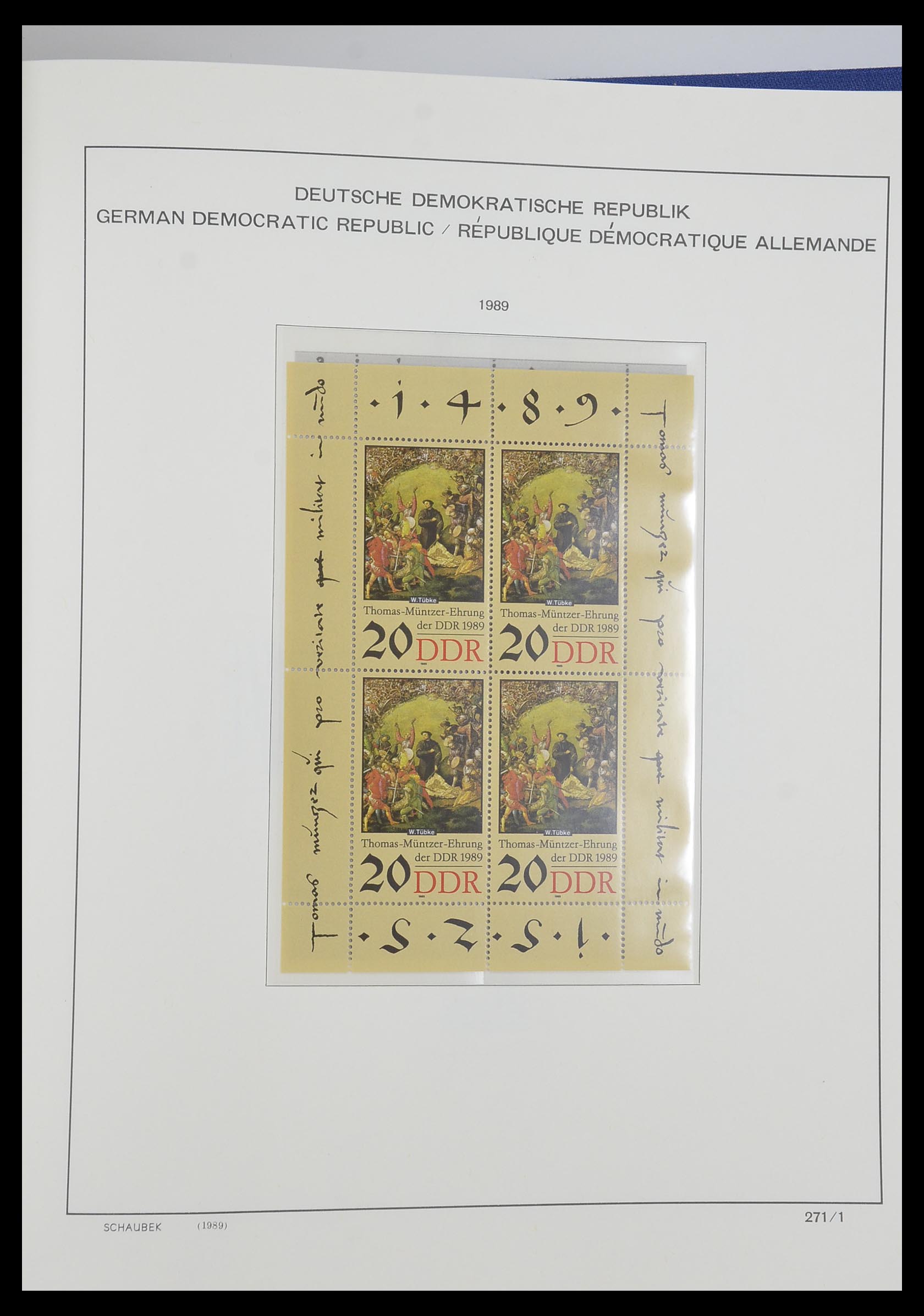 33281 648 - Postzegelverzameling 33281 DDR 1945-1990.