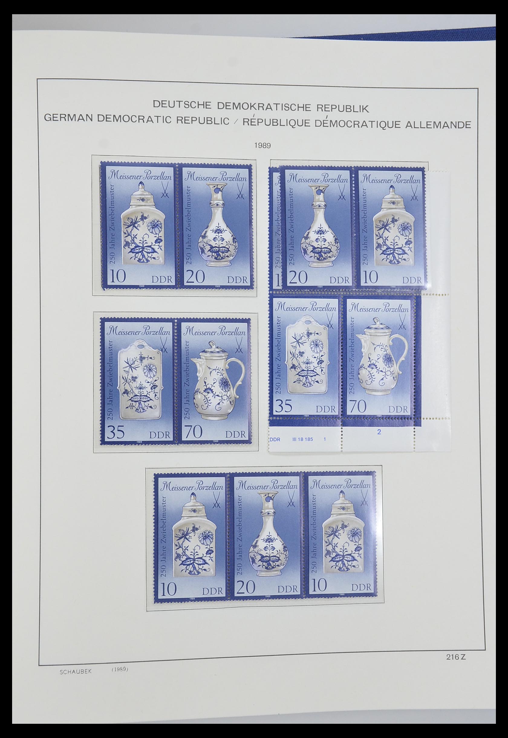 33281 653 - Stamp collection 33281 DDR 1945-1990.