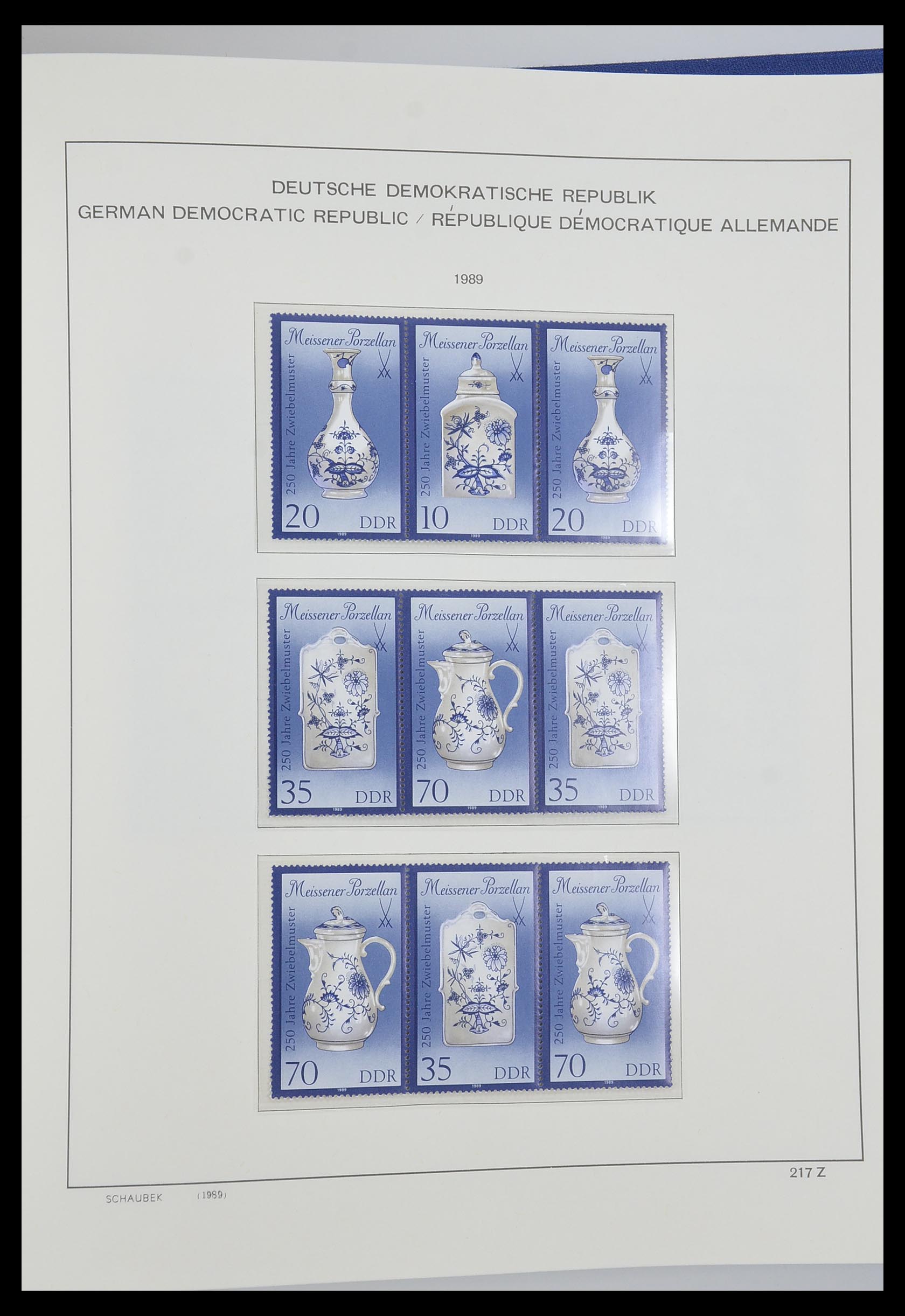 33281 654 - Stamp collection 33281 DDR 1945-1990.