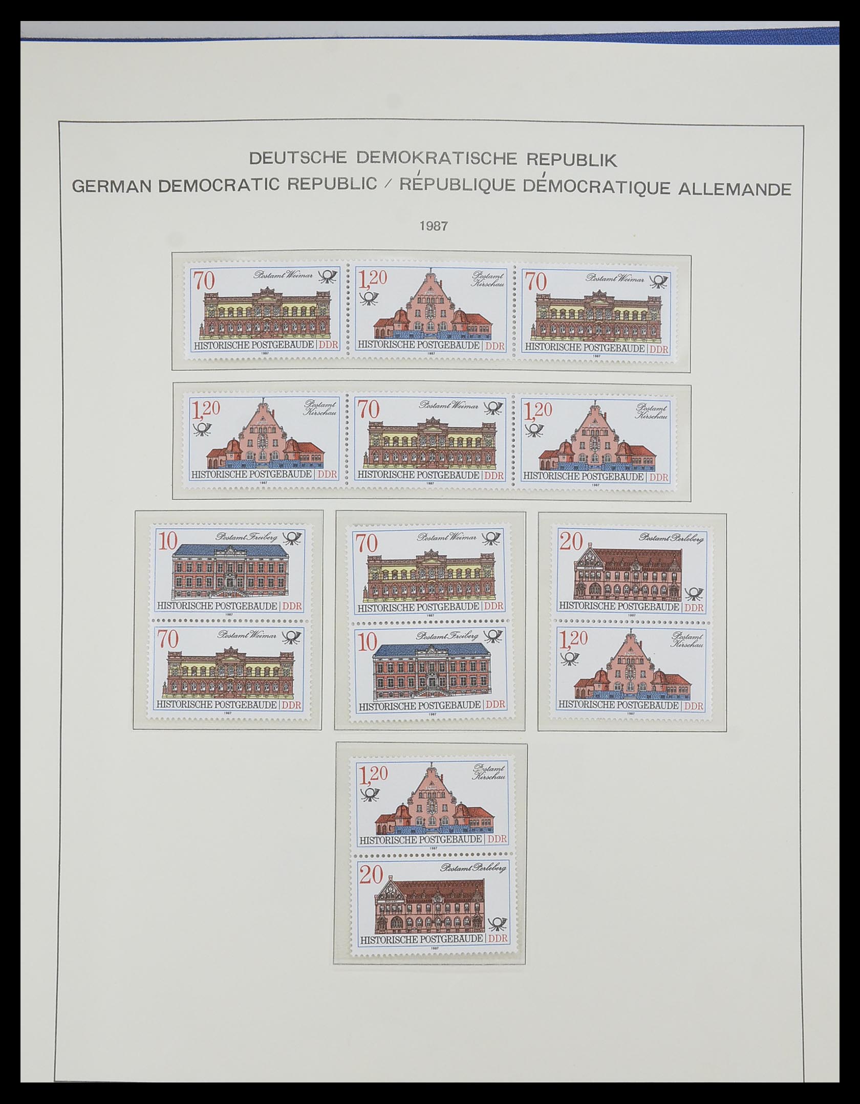 33281 664 - Stamp collection 33281 DDR 1945-1990.