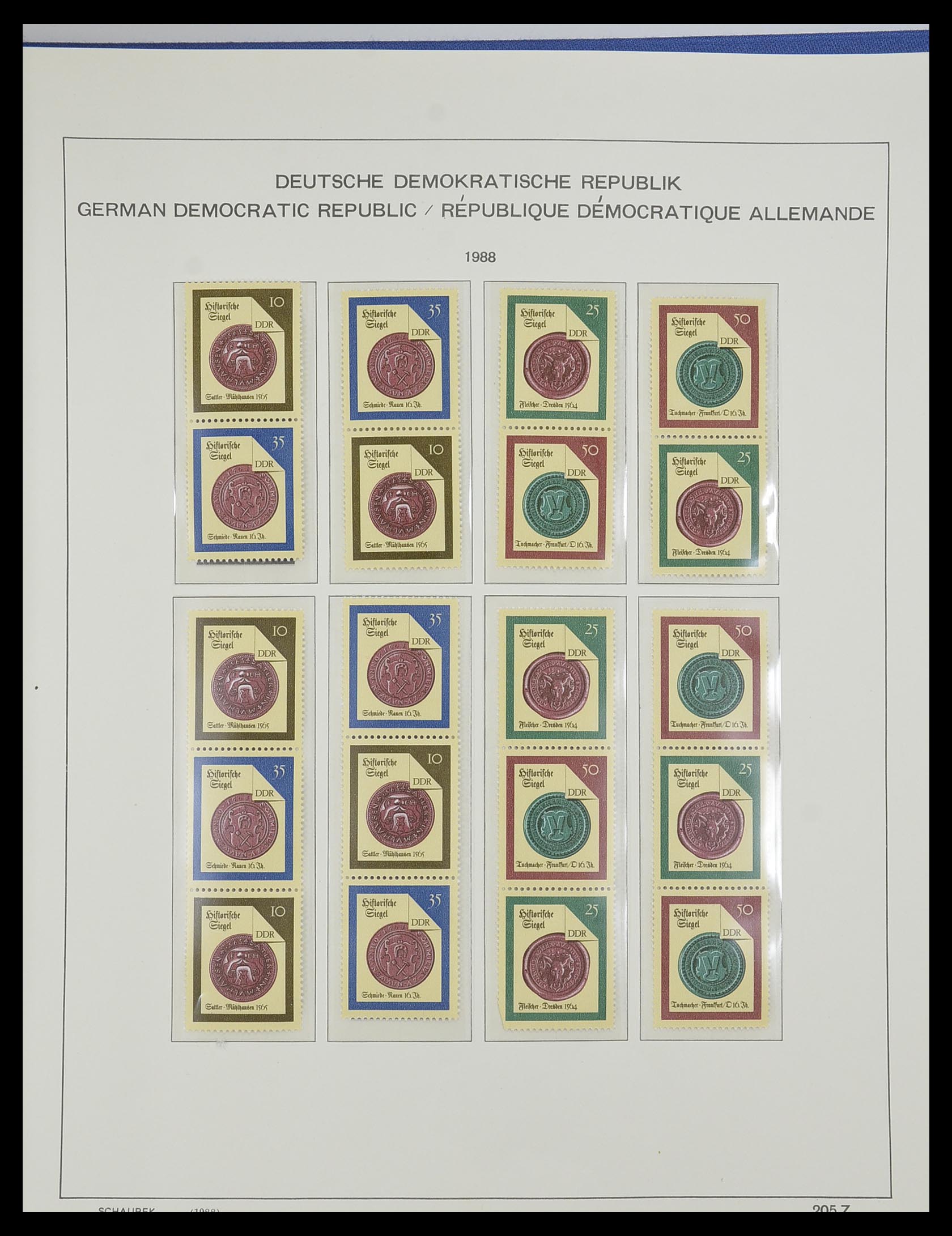 33281 670 - Stamp collection 33281 DDR 1945-1990.