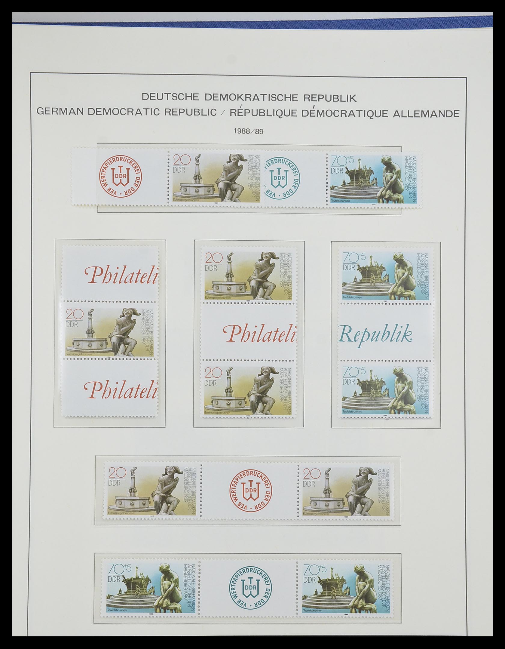 33281 674 - Stamp collection 33281 DDR 1945-1990.
