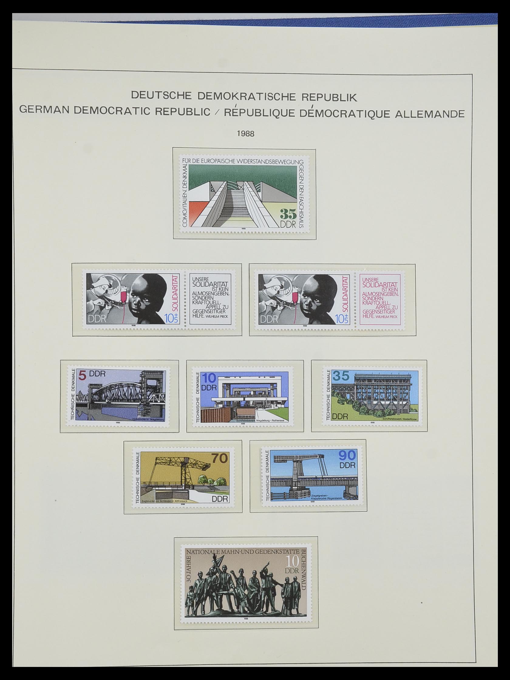 33281 677 - Postzegelverzameling 33281 DDR 1945-1990.