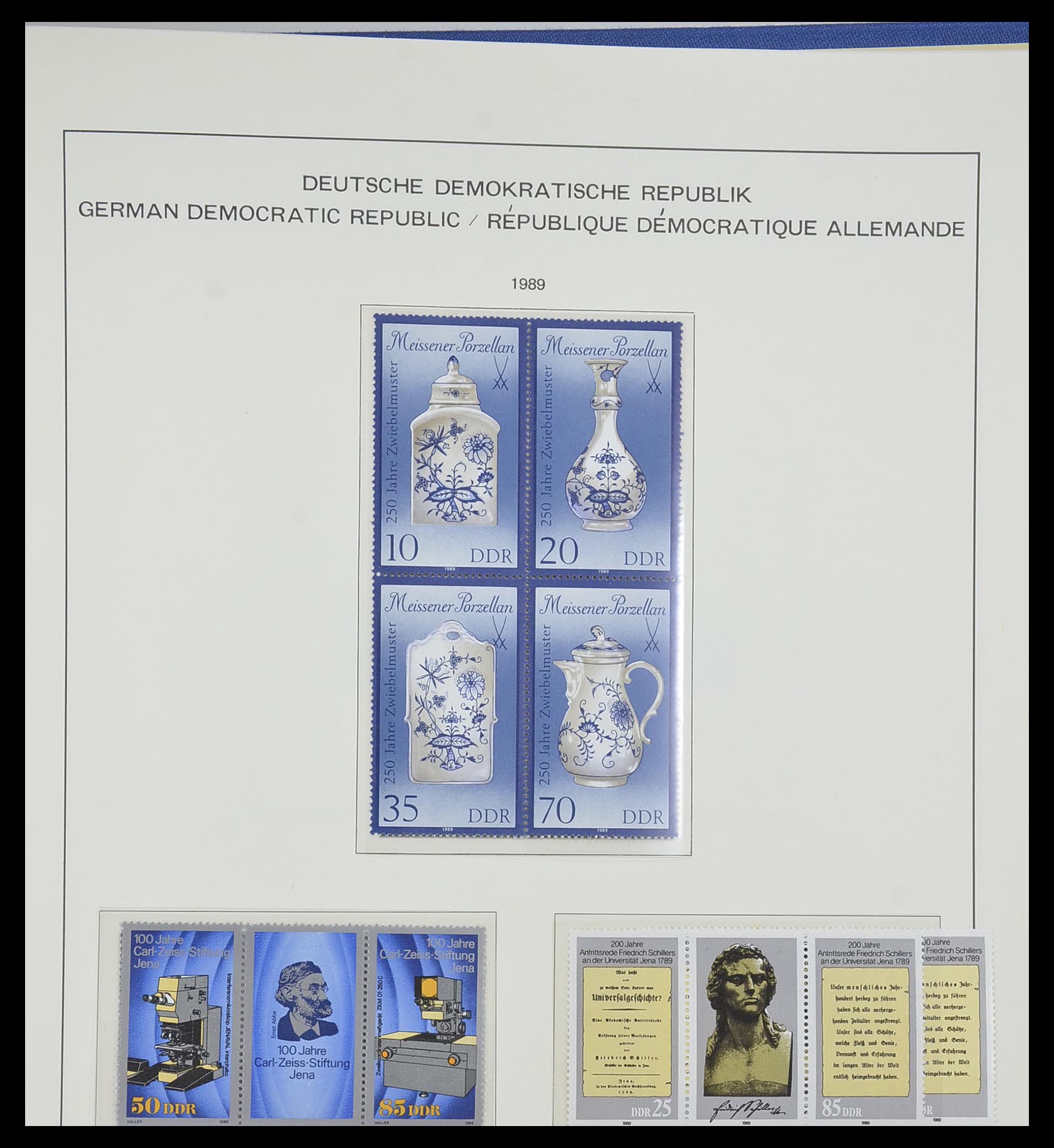 33281 678 - Stamp collection 33281 DDR 1945-1990.