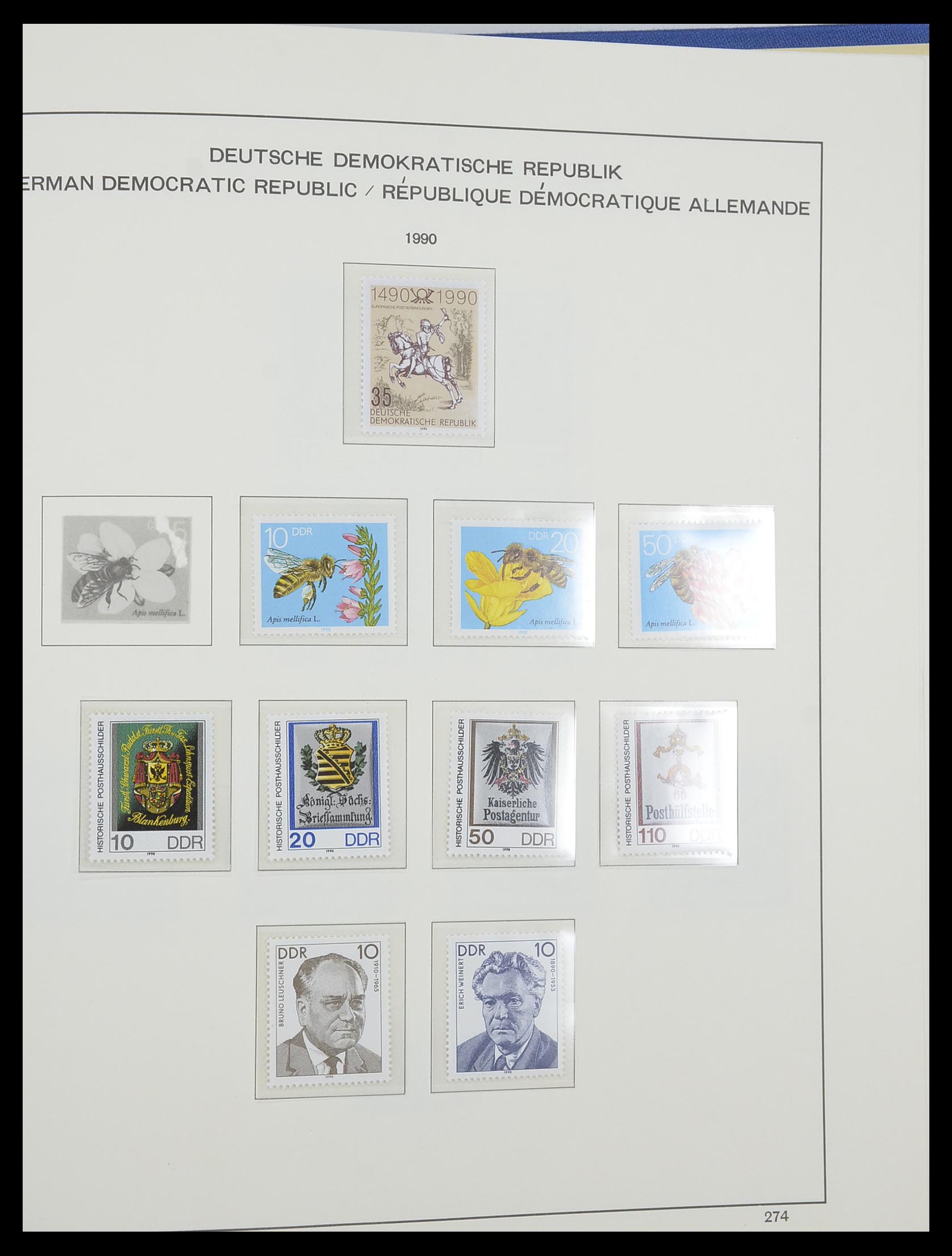 33281 680 - Postzegelverzameling 33281 DDR 1945-1990.