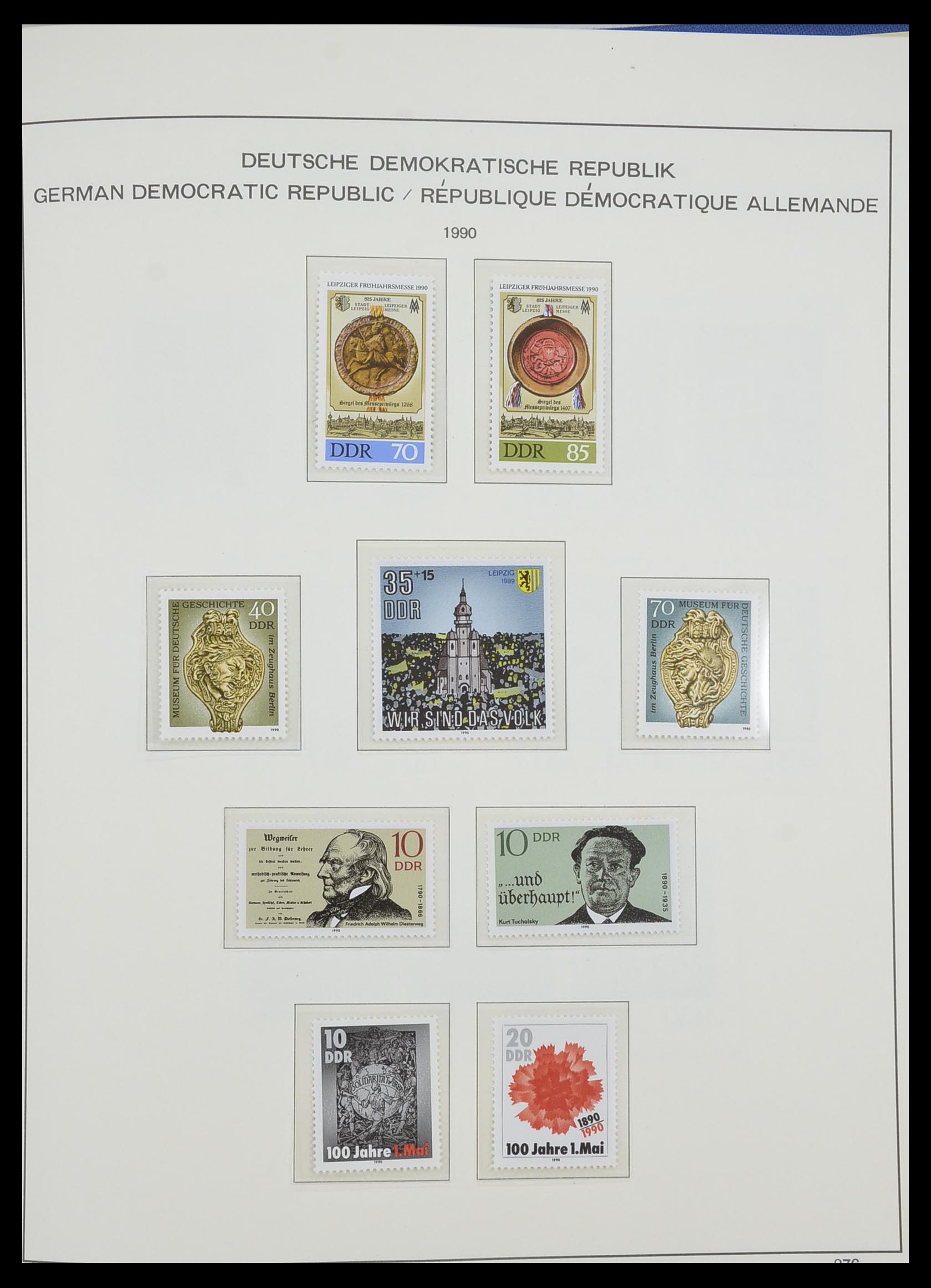 33281 682 - Stamp collection 33281 DDR 1945-1990.