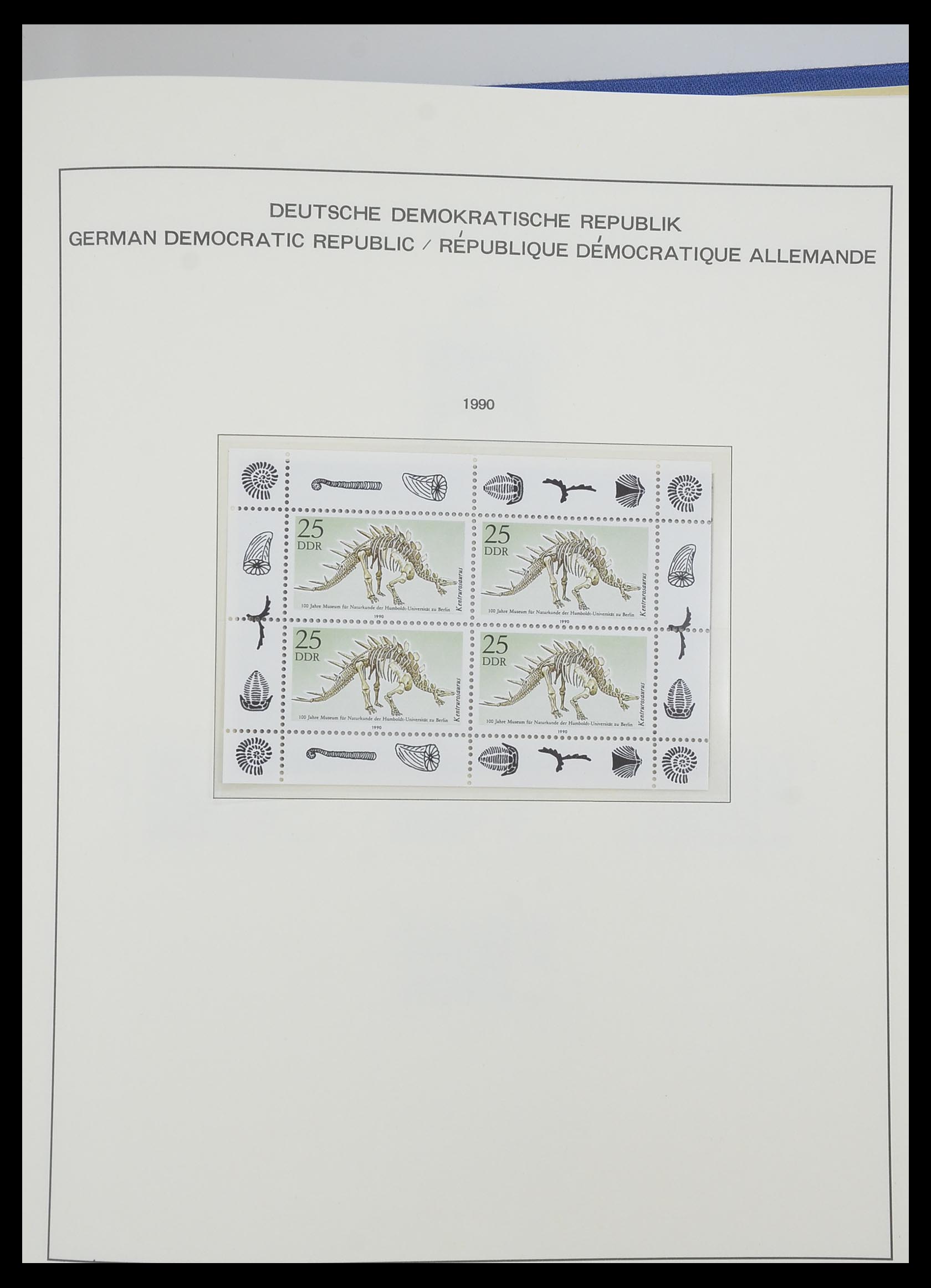 33281 689 - Stamp collection 33281 DDR 1945-1990.