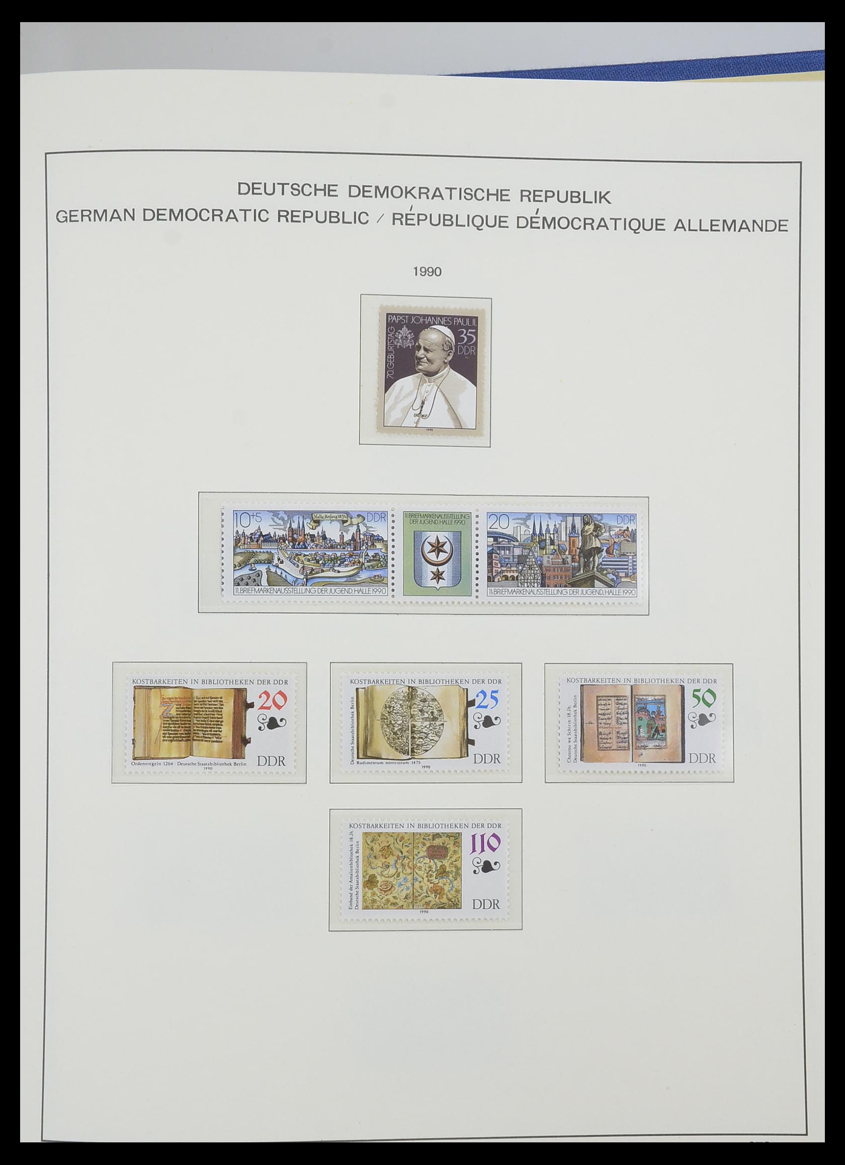 33281 690 - Stamp collection 33281 DDR 1945-1990.