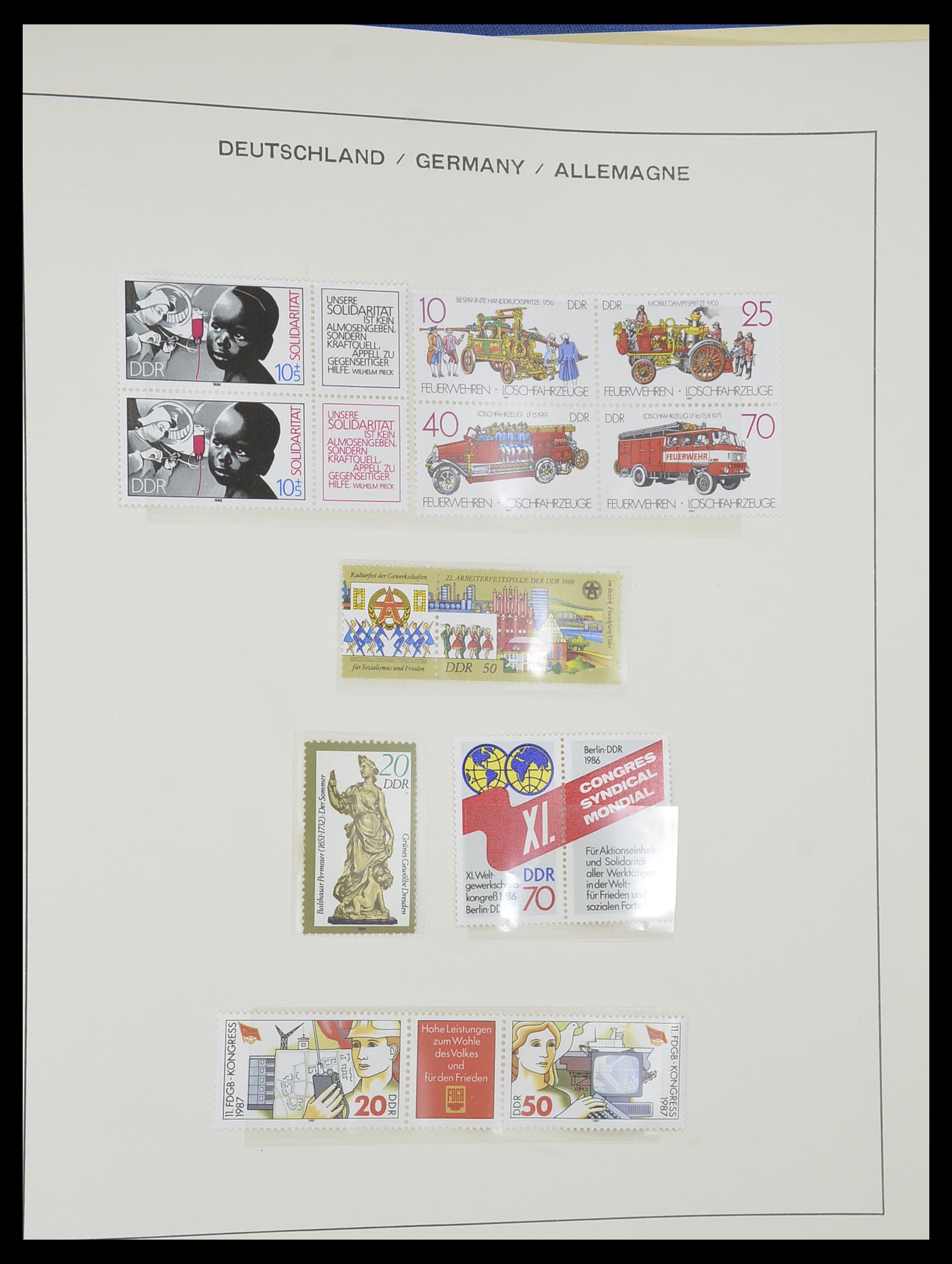 33281 697 - Postzegelverzameling 33281 DDR 1945-1990.