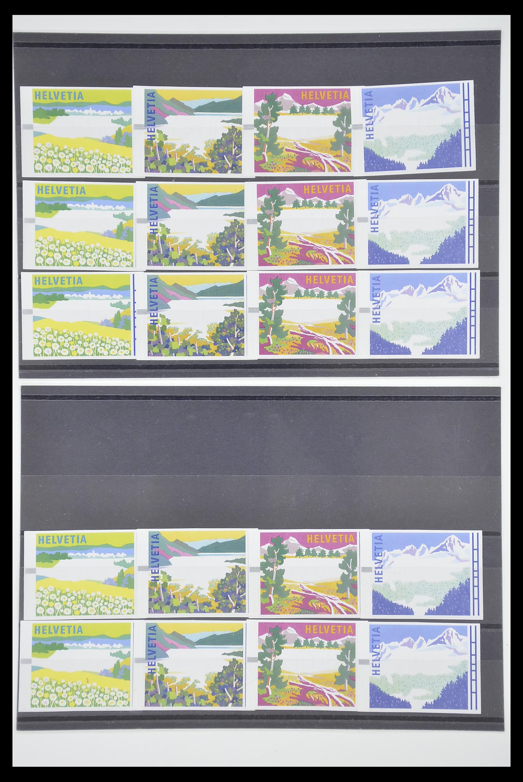 33284 004 - Stamp collection 33284 Switzerland better issues 1900-1995.
