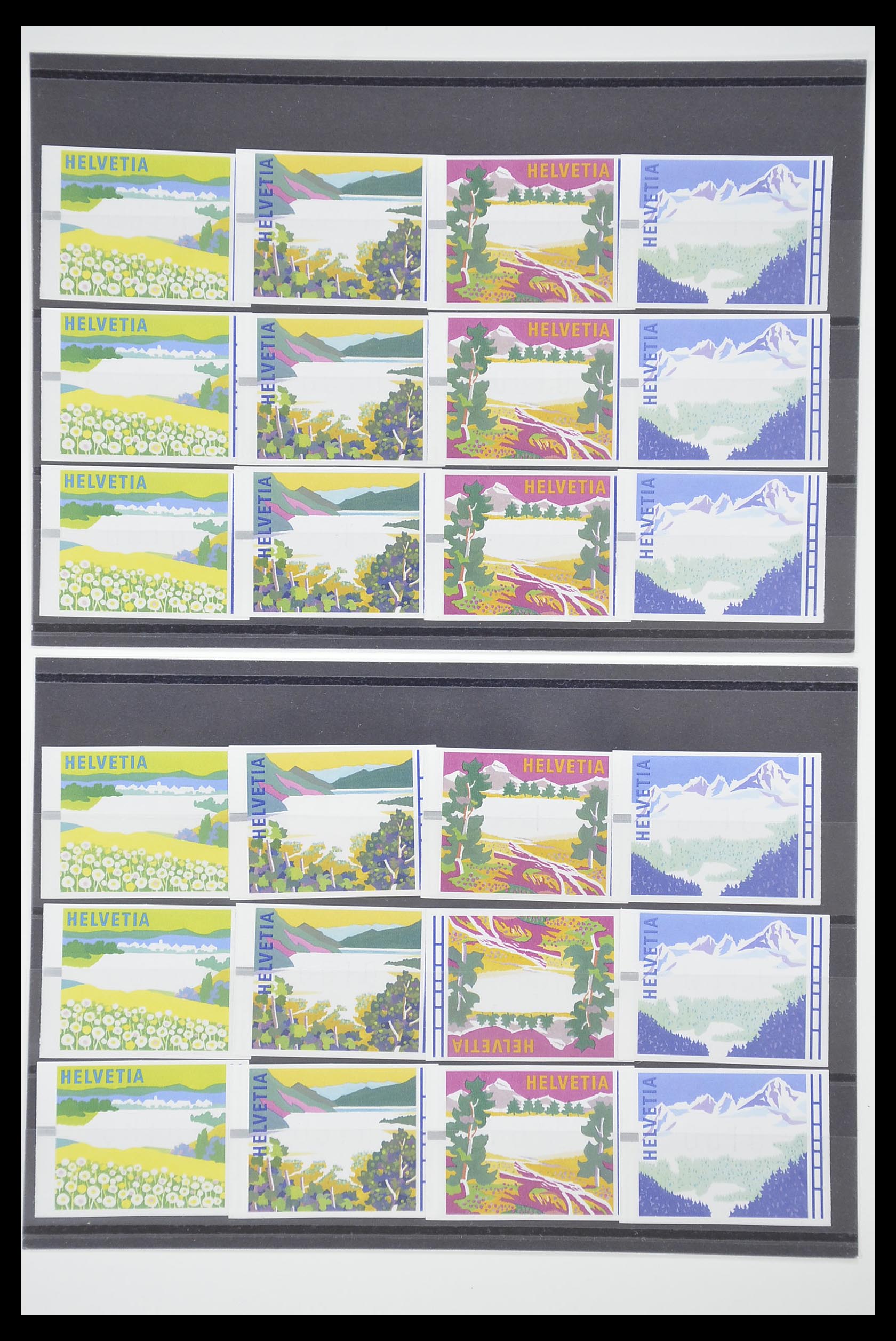 33284 005 - Stamp collection 33284 Switzerland better issues 1900-1995.