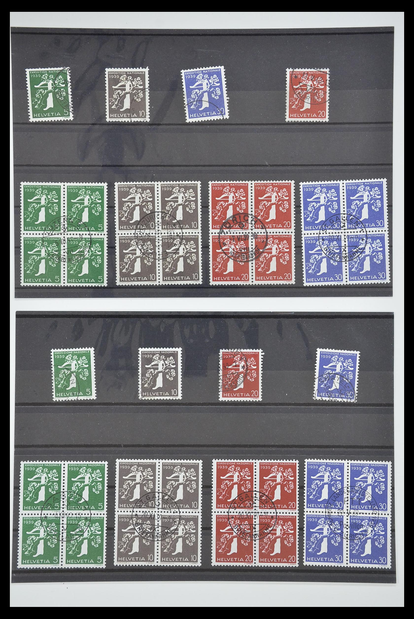 33284 031 - Postzegelverzameling 33284 Zwitserland betere uitgaven 1900-1995.