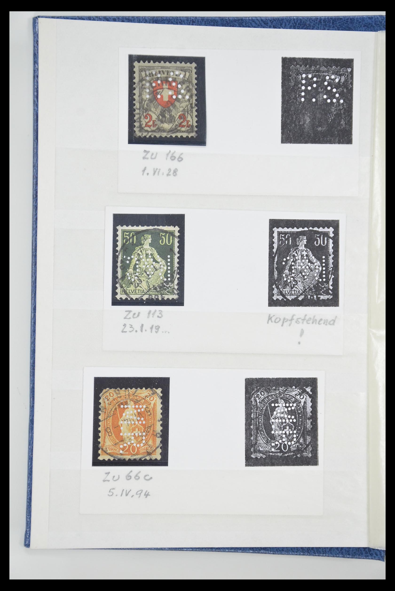 33284 039 - Postzegelverzameling 33284 Zwitserland betere uitgaven 1900-1995.