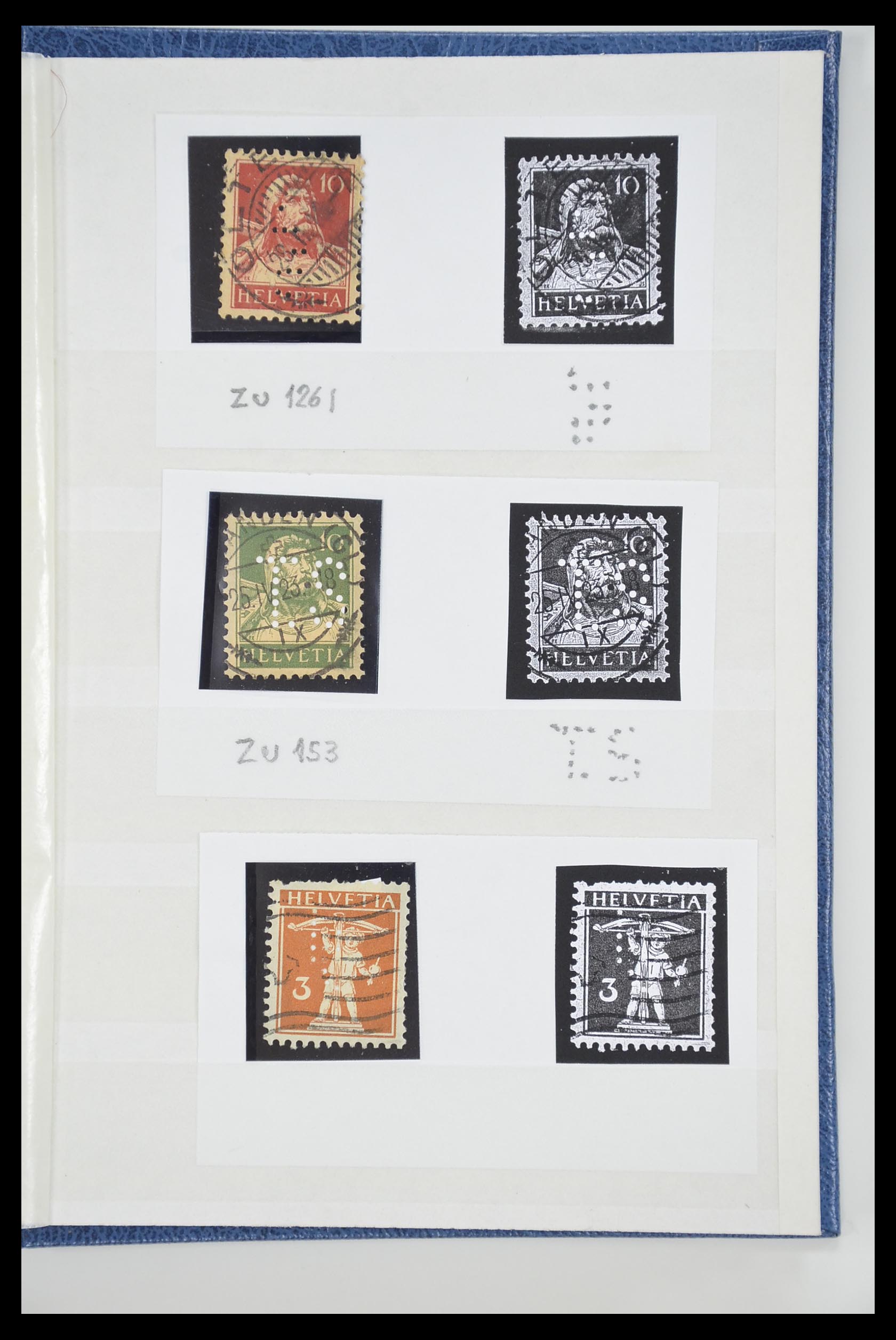 33284 046 - Postzegelverzameling 33284 Zwitserland betere uitgaven 1900-1995.