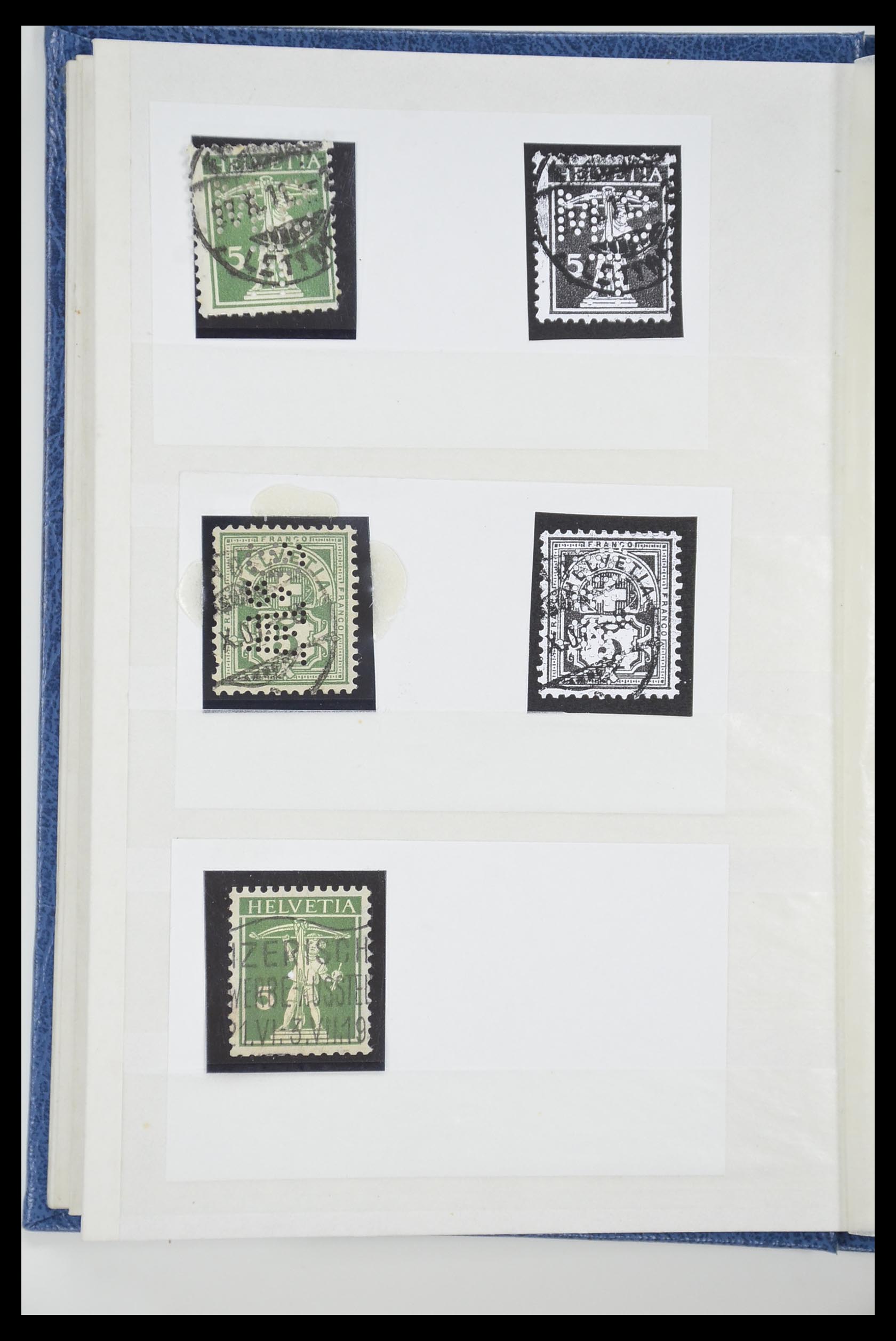 33284 047 - Postzegelverzameling 33284 Zwitserland betere uitgaven 1900-1995.