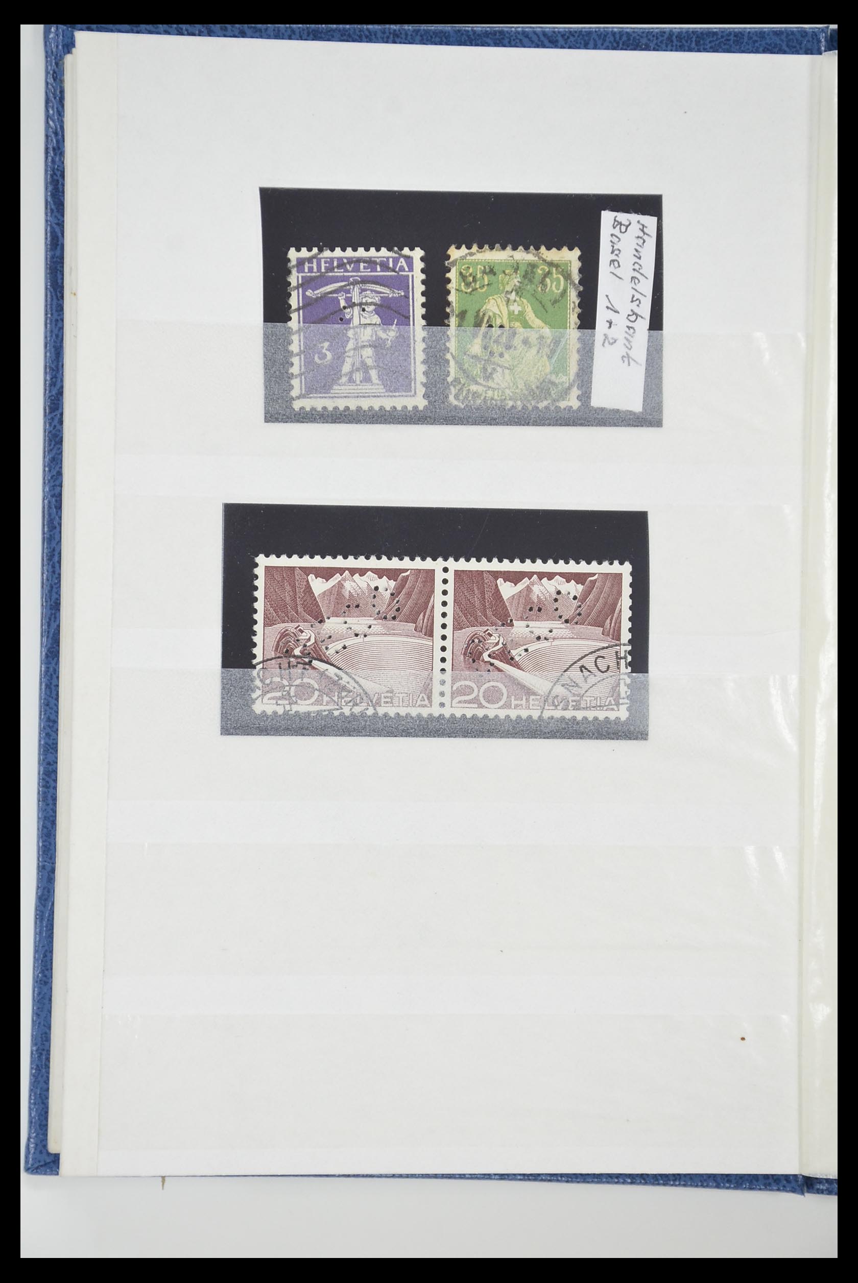 33284 049 - Stamp collection 33284 Switzerland better issues 1900-1995.