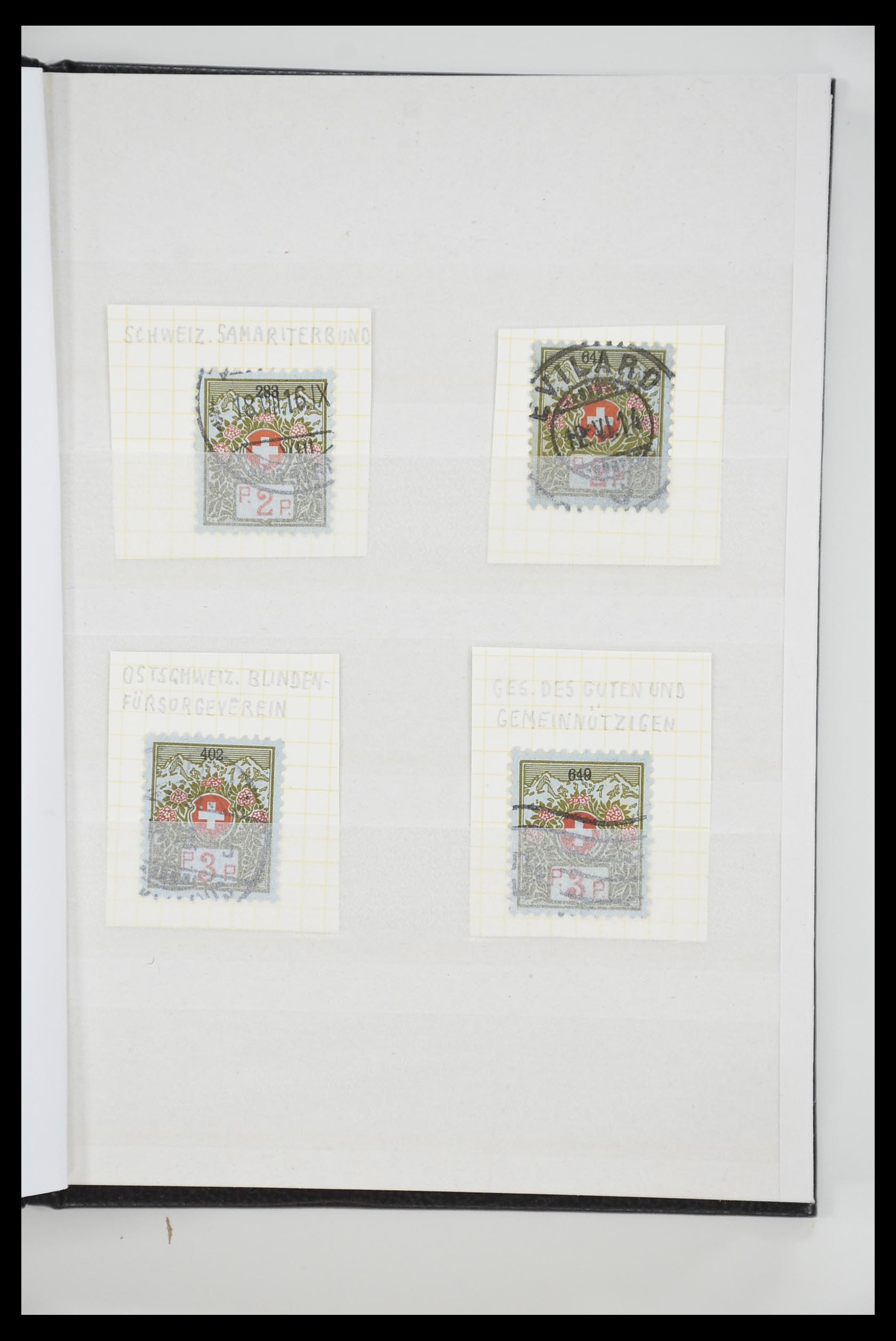 33284 052 - Postzegelverzameling 33284 Zwitserland betere uitgaven 1900-1995.