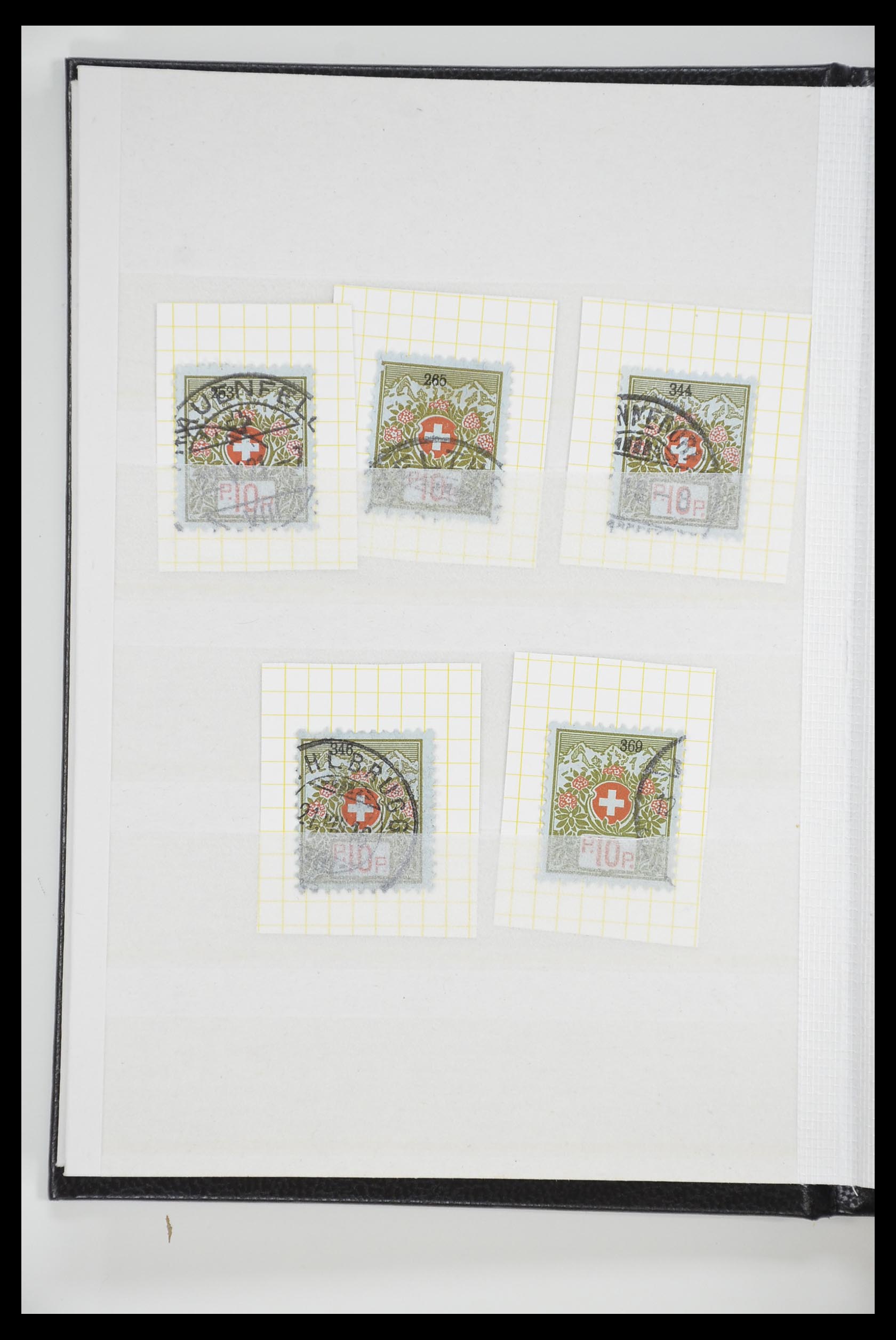 33284 055 - Stamp collection 33284 Switzerland better issues 1900-1995.