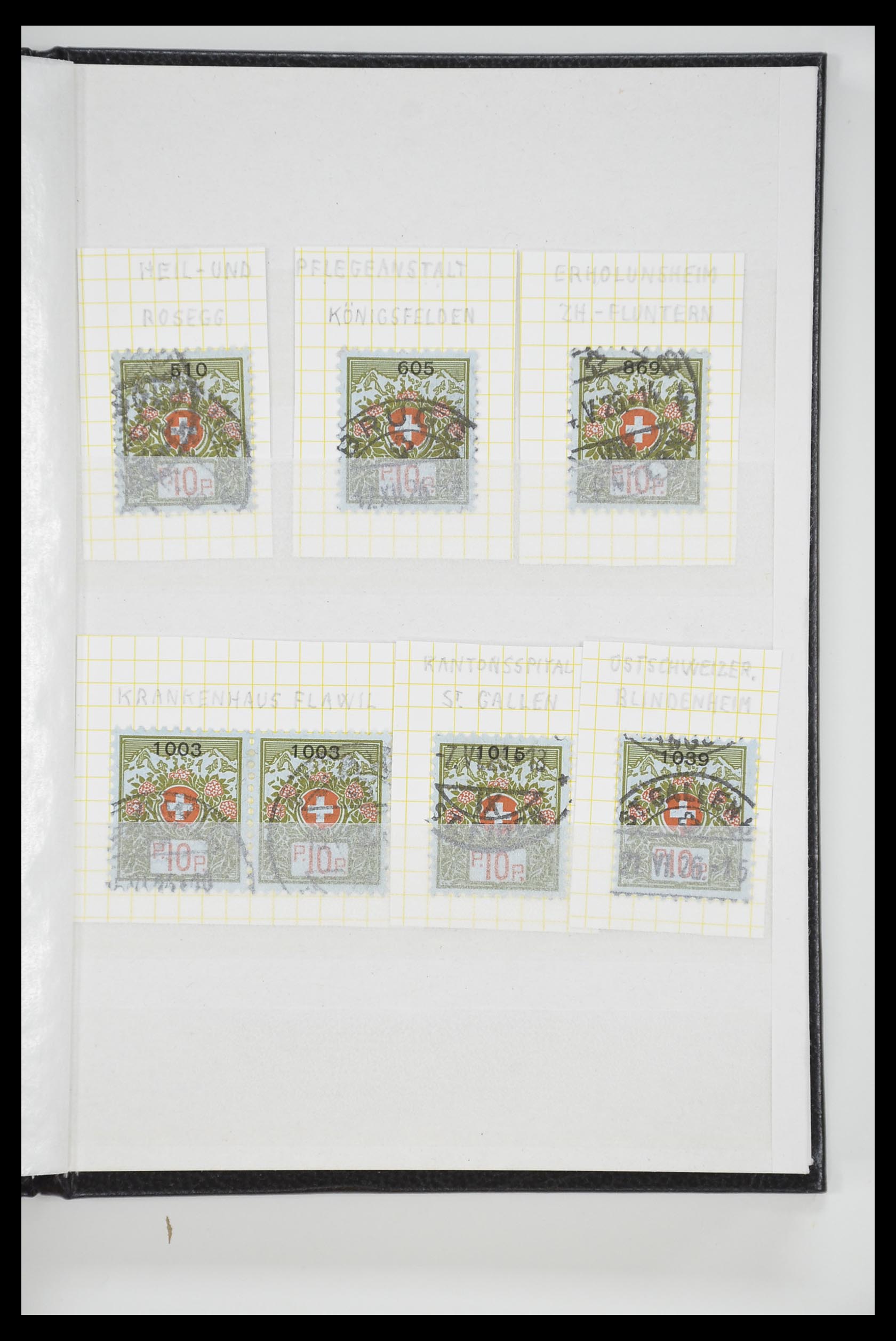33284 056 - Stamp collection 33284 Switzerland better issues 1900-1995.