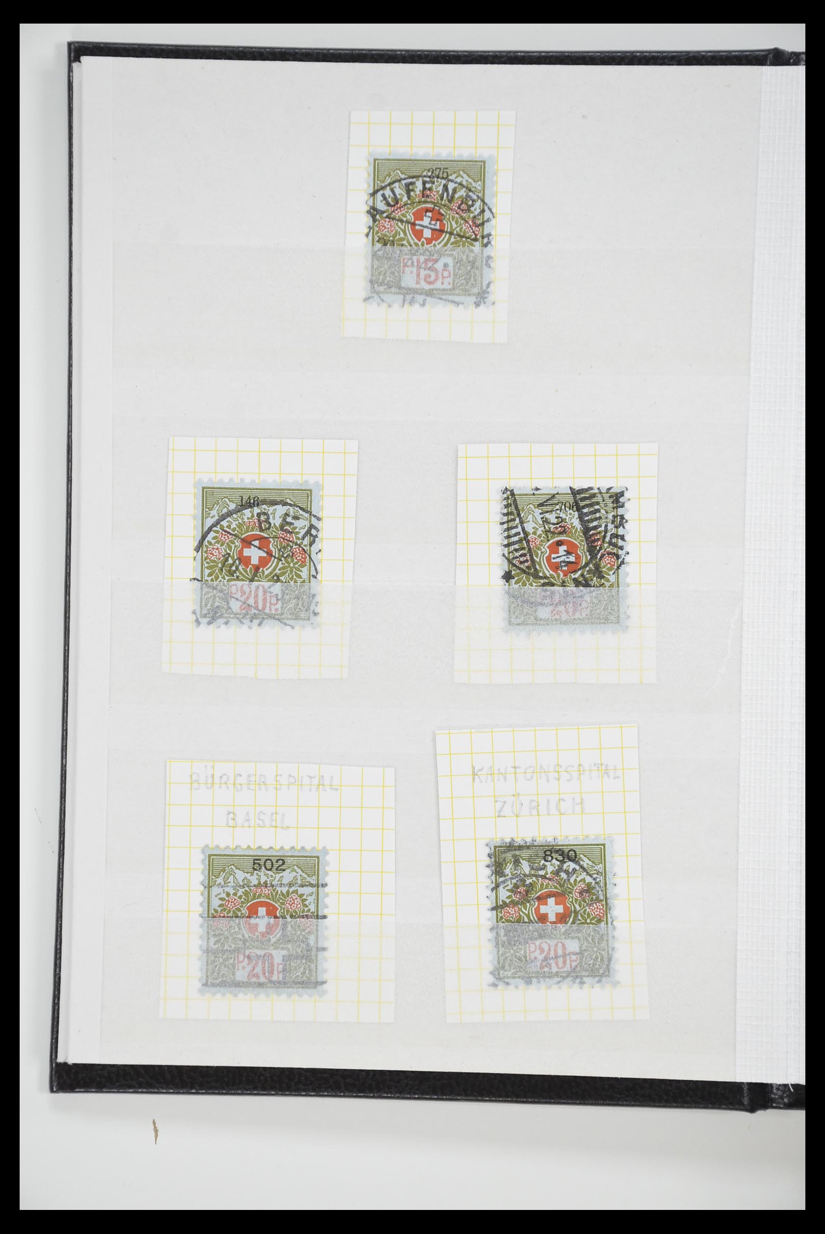 33284 057 - Postzegelverzameling 33284 Zwitserland betere uitgaven 1900-1995.