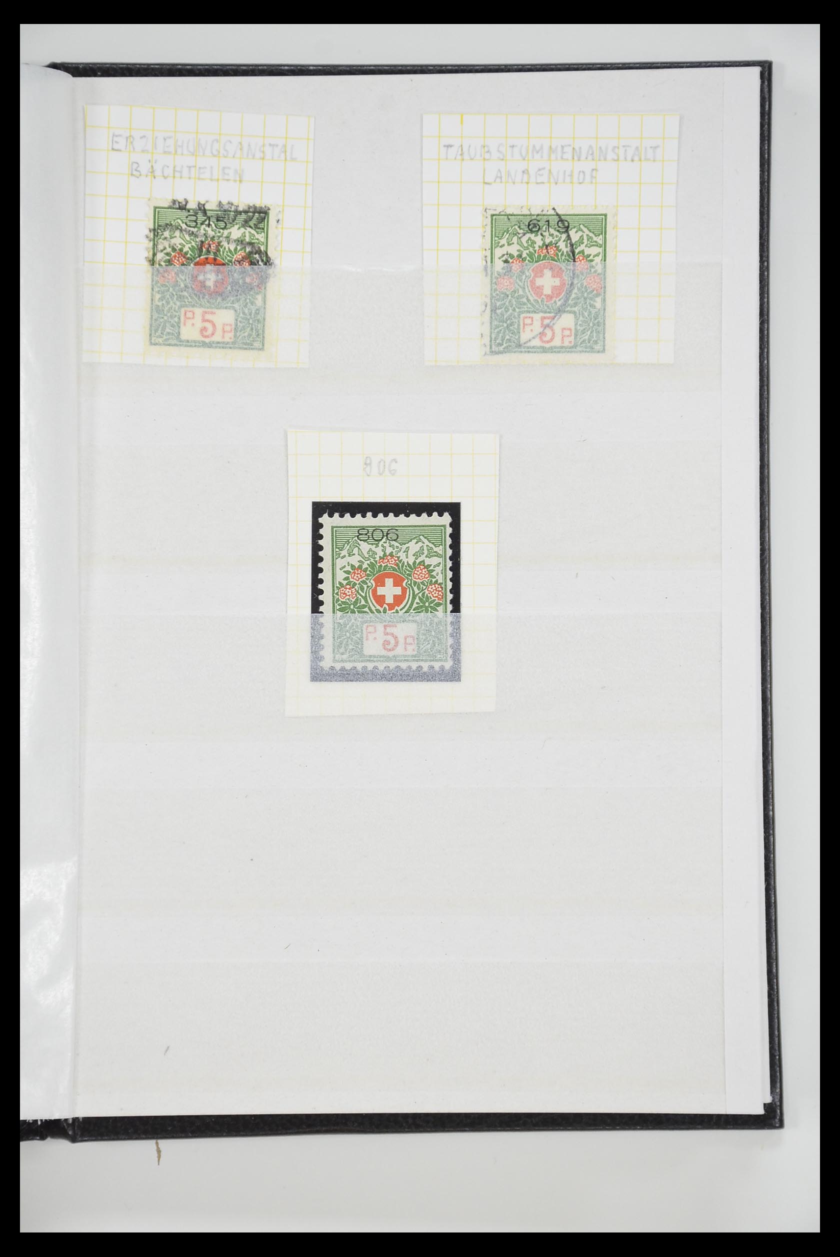 33284 058 - Postzegelverzameling 33284 Zwitserland betere uitgaven 1900-1995.