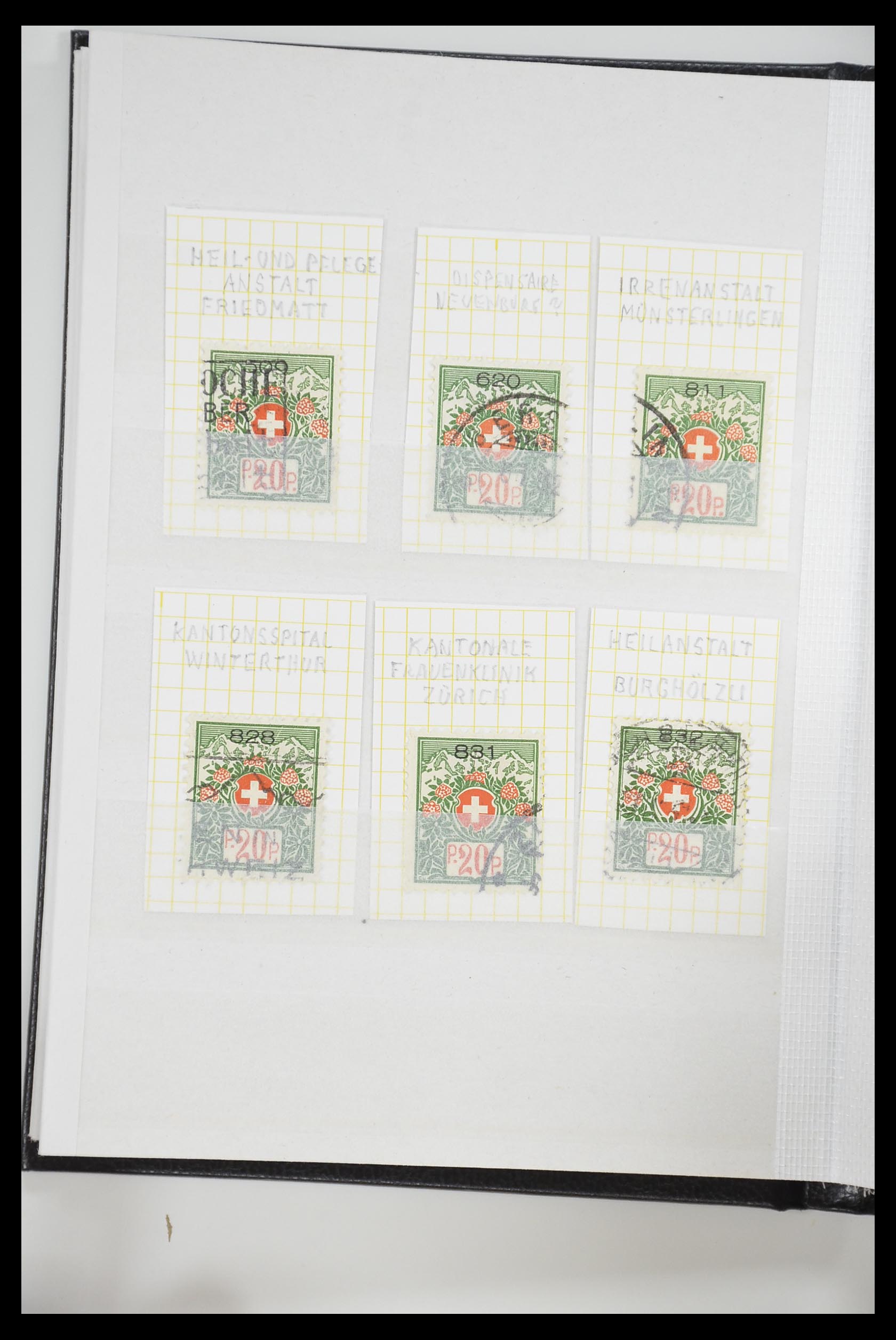 33284 061 - Stamp collection 33284 Switzerland better issues 1900-1995.