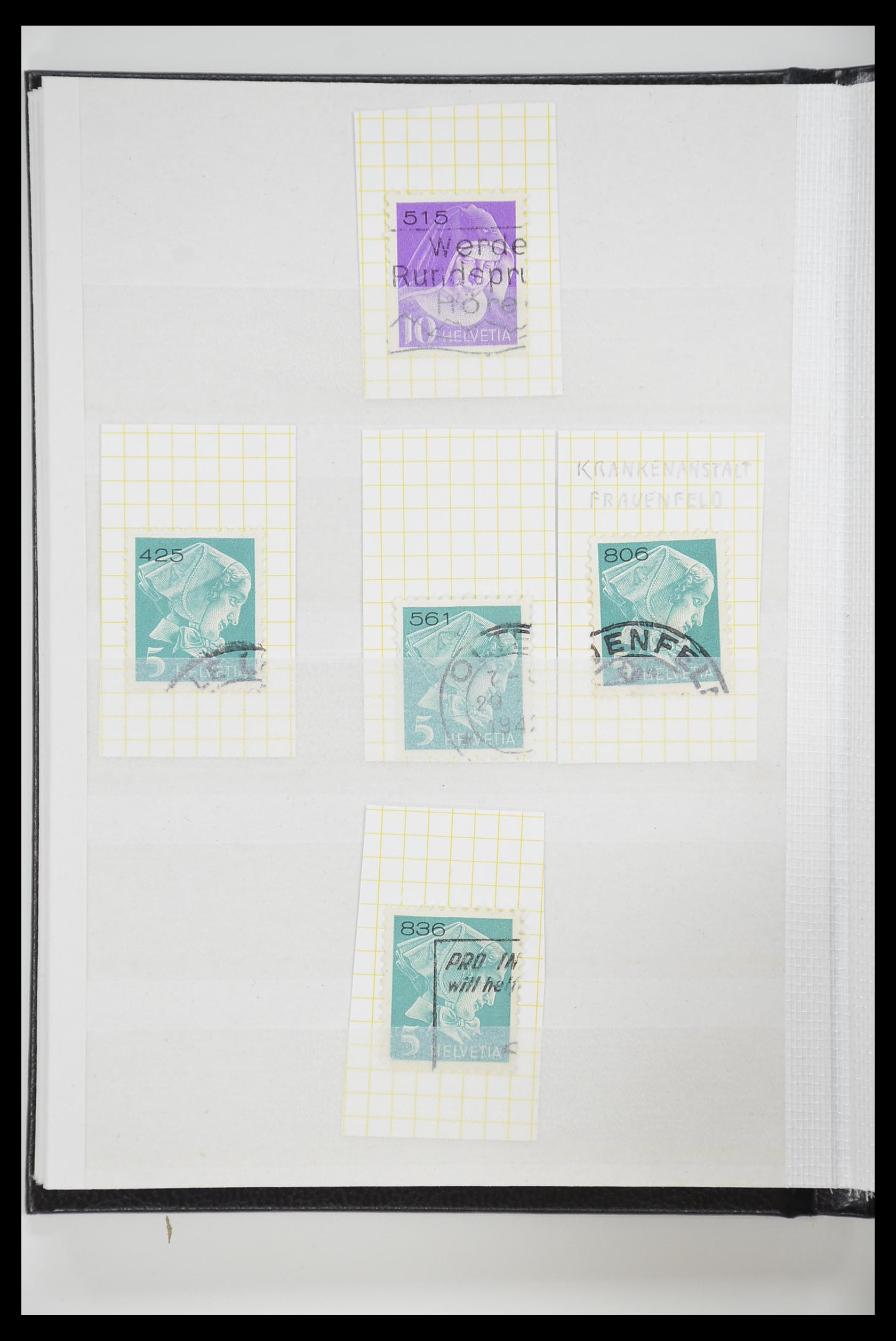 33284 063 - Postzegelverzameling 33284 Zwitserland betere uitgaven 1900-1995.