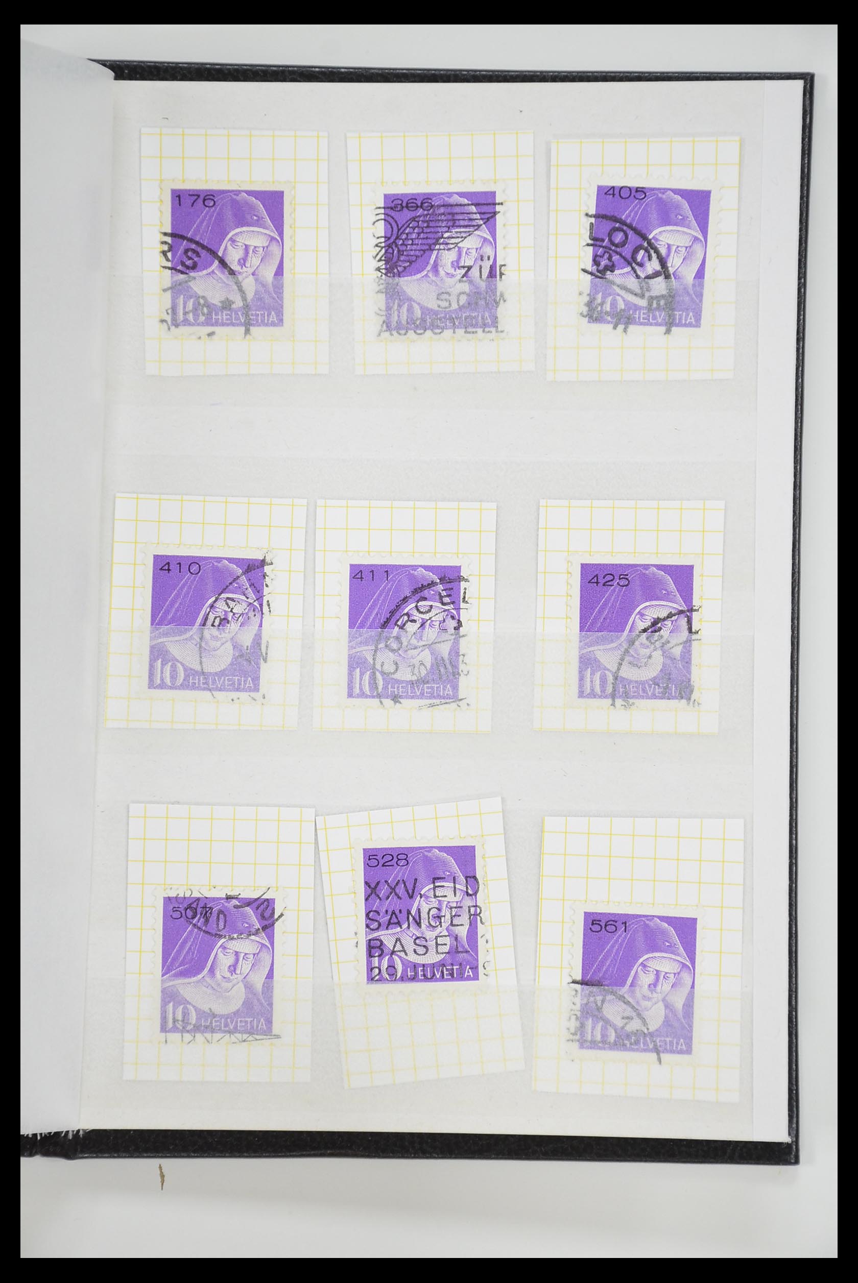 33284 064 - Stamp collection 33284 Switzerland better issues 1900-1995.