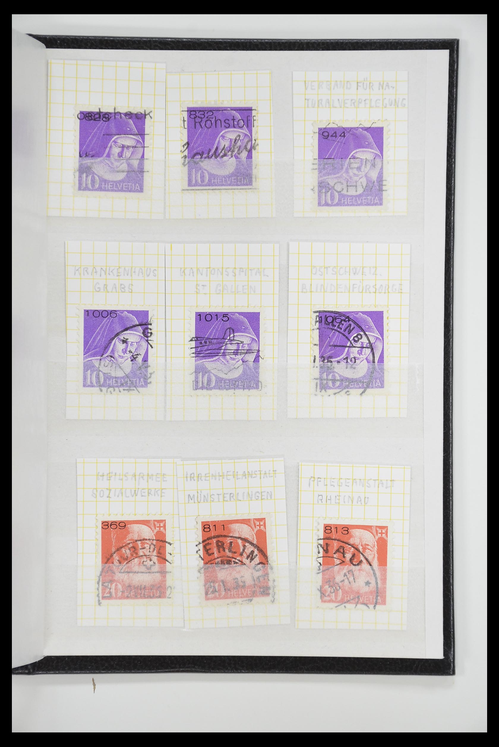 33284 066 - Stamp collection 33284 Switzerland better issues 1900-1995.