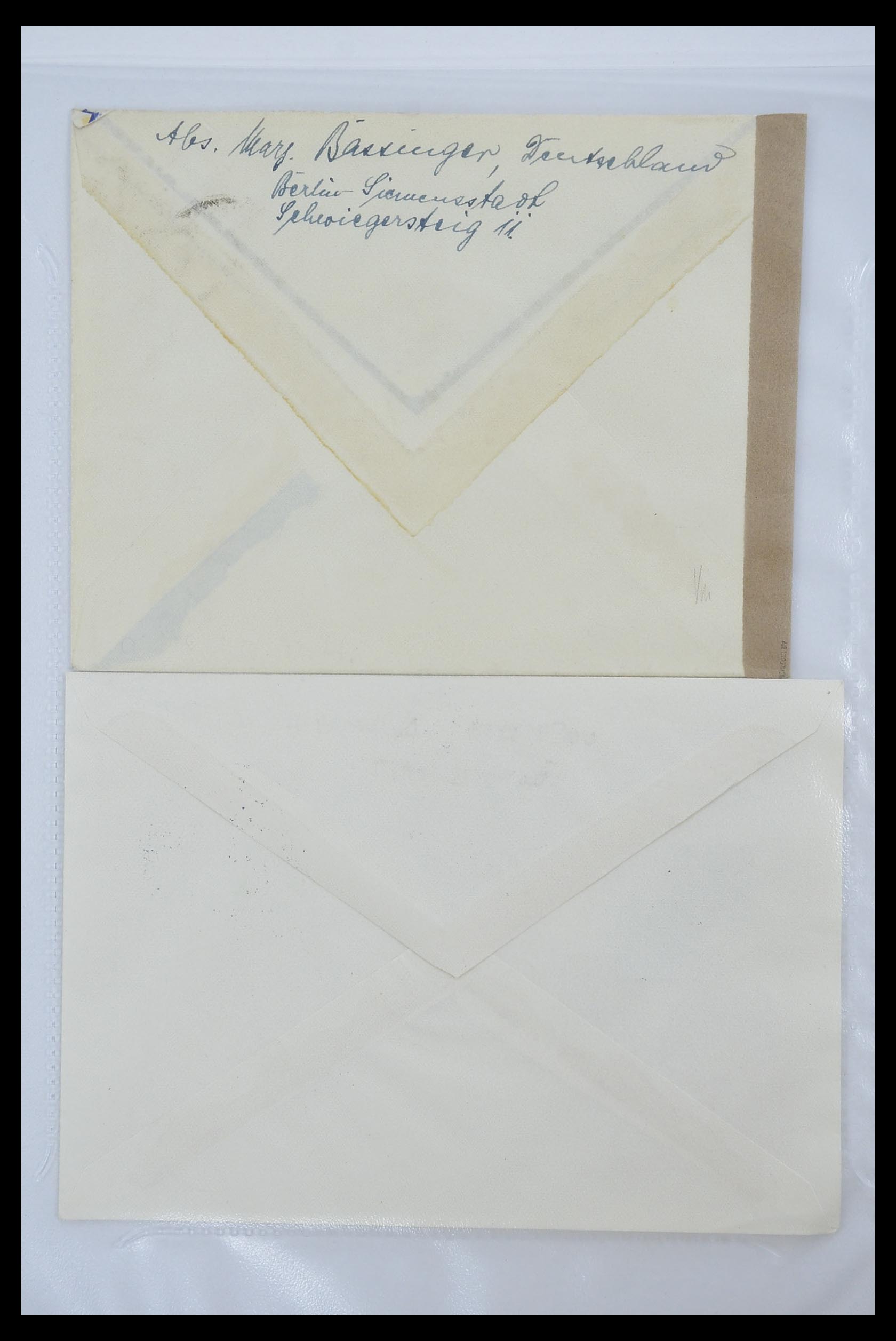 33290 016 - Postzegelverzameling 33290 Berlijn brieven 1948-1957.