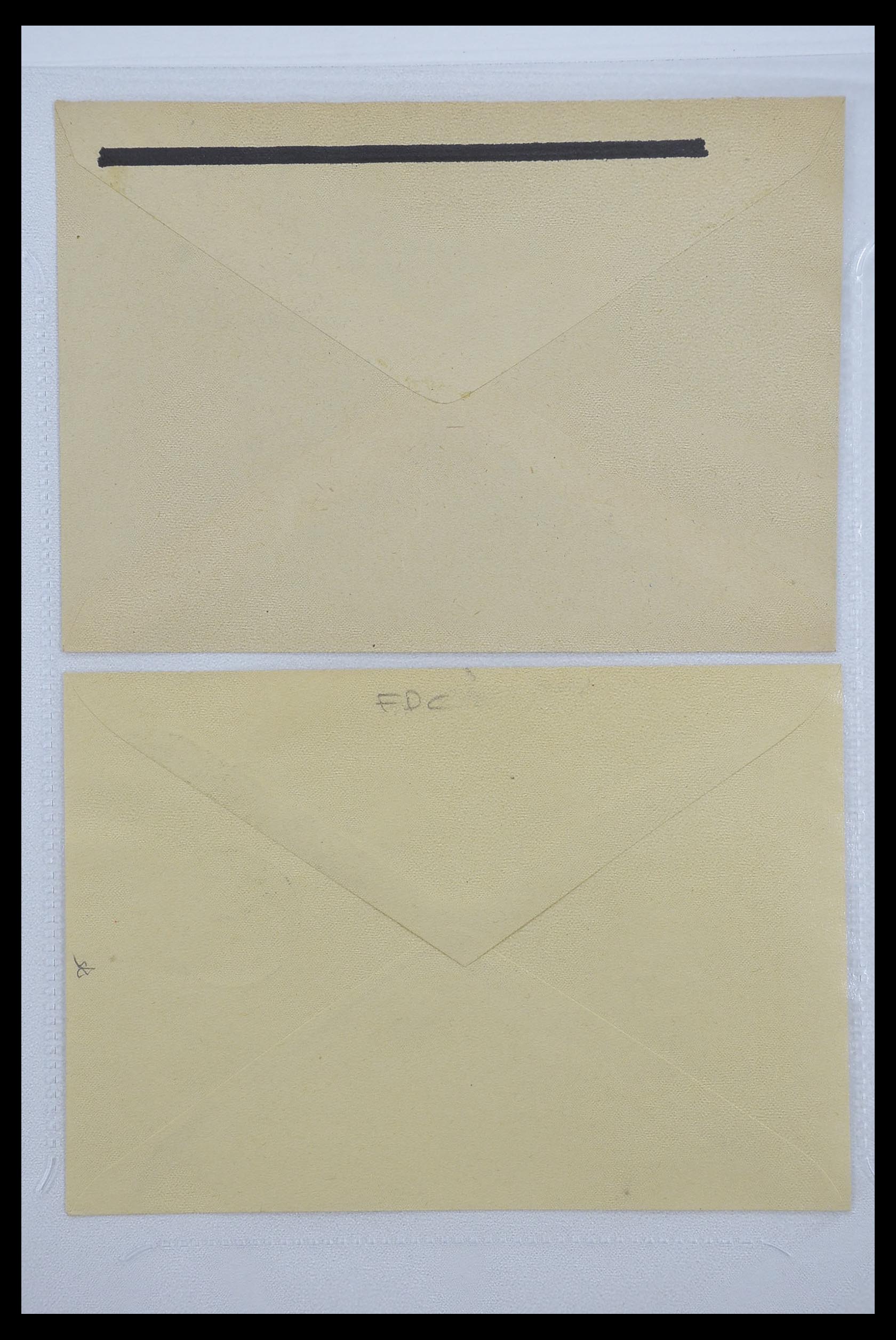 33290 056 - Postzegelverzameling 33290 Berlijn brieven 1948-1957.