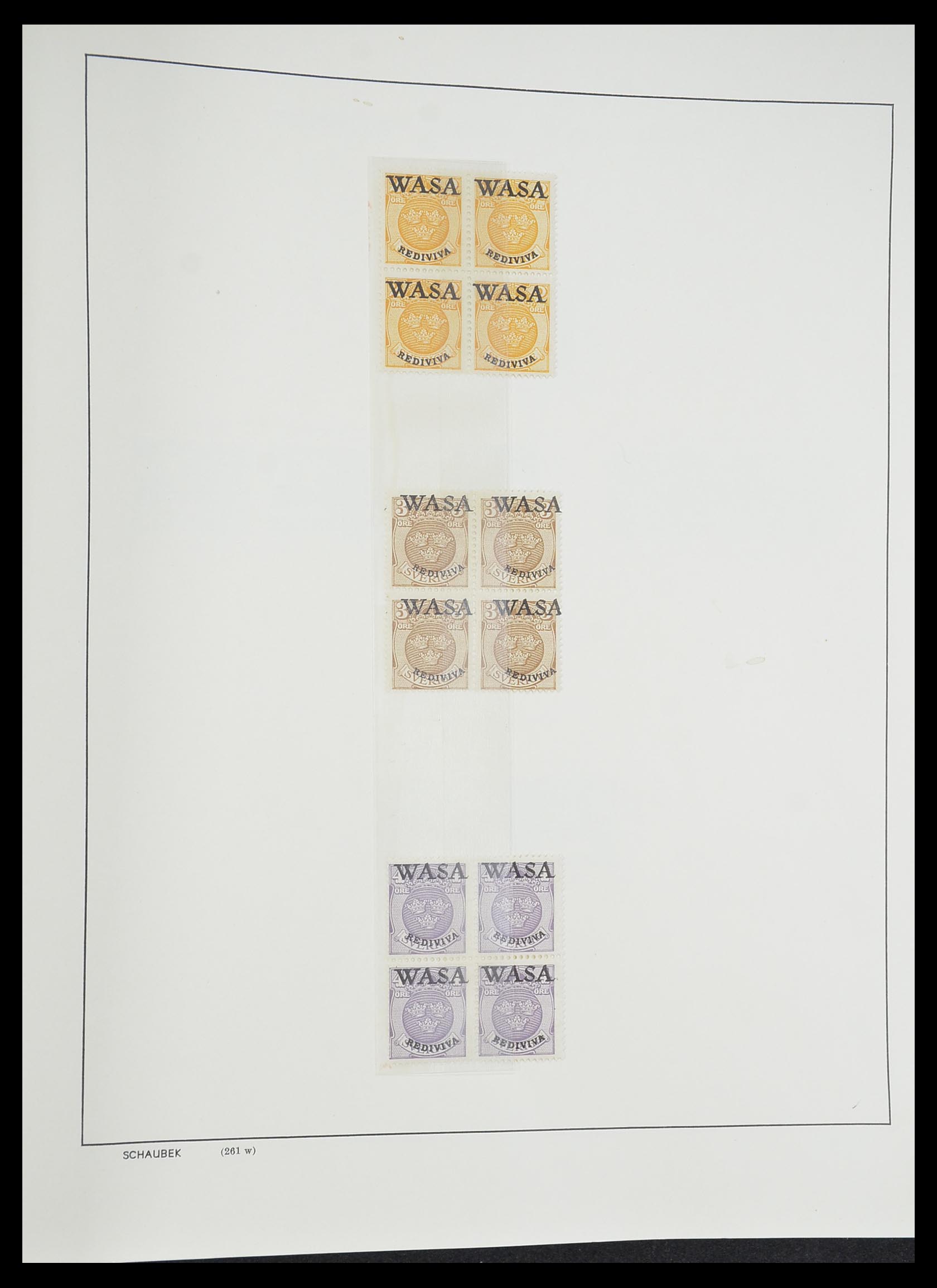33293 118 - Stamp collection 33293 Sweden 1855-1996.