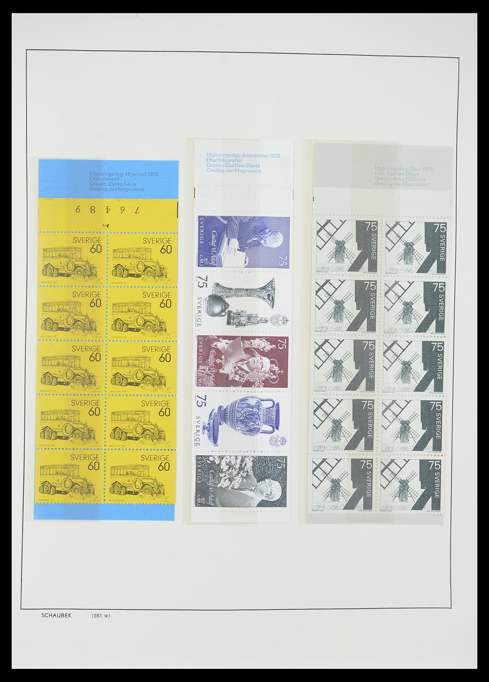 33293 270 - Postzegelverzameling 33293 Zweden 1855-1996.