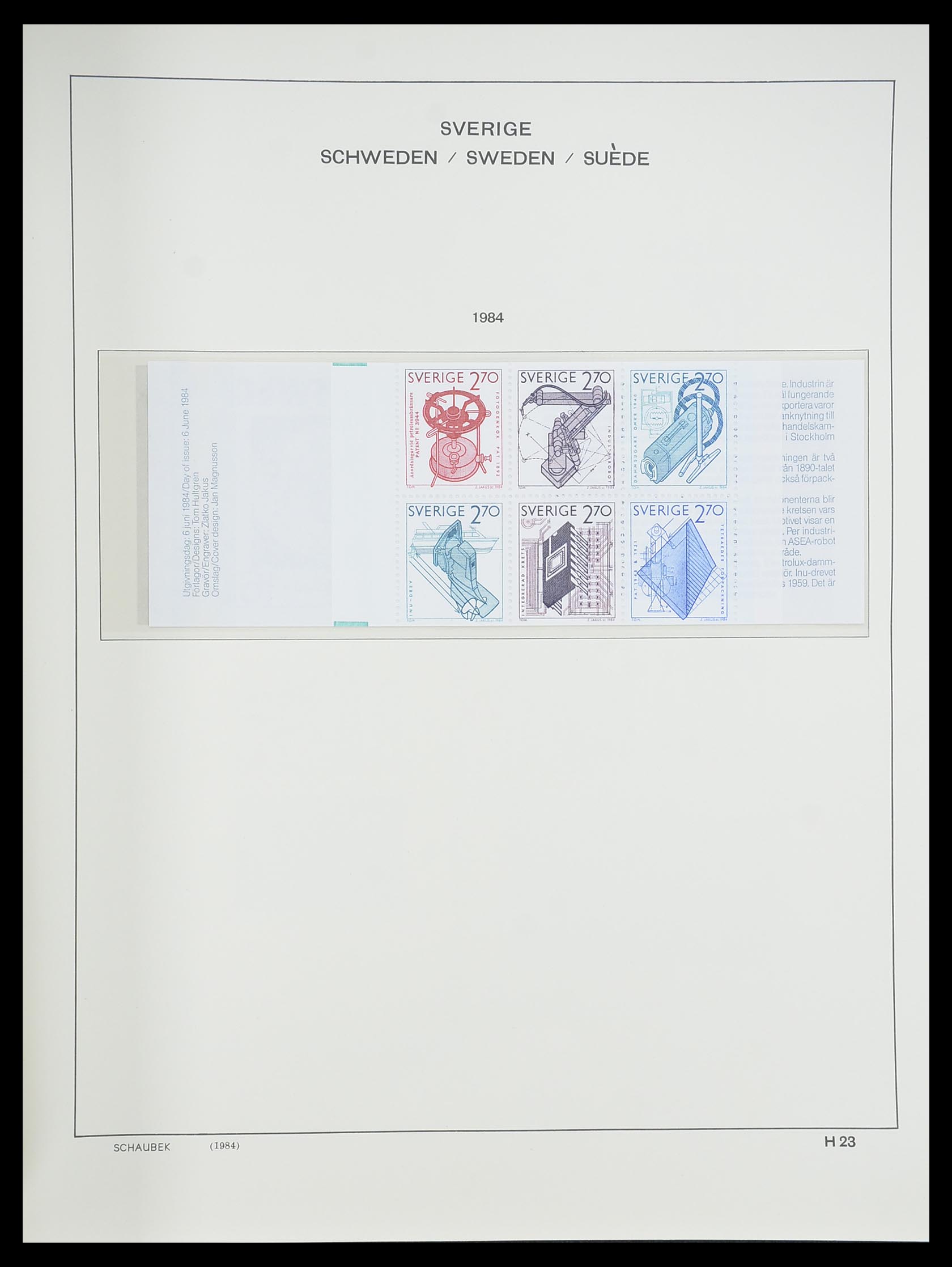 33293 302 - Postzegelverzameling 33293 Zweden 1855-1996.