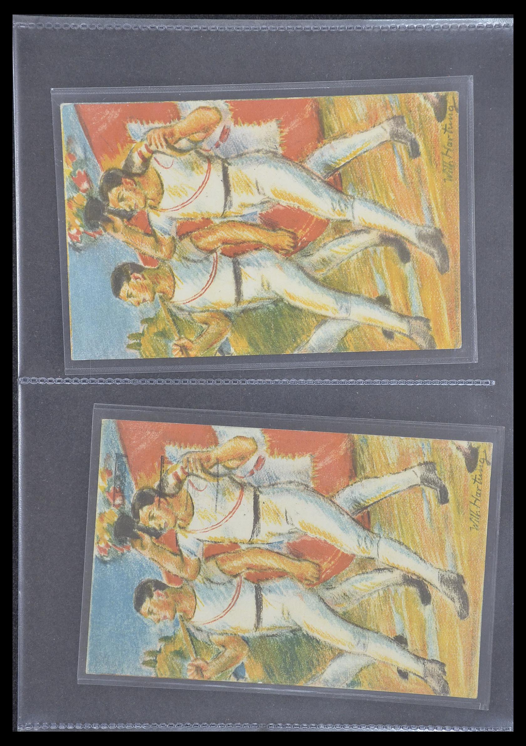 33302 052 - Postzegelverzameling 33302 Zwitserland brieven en kaarten 1899-1948.