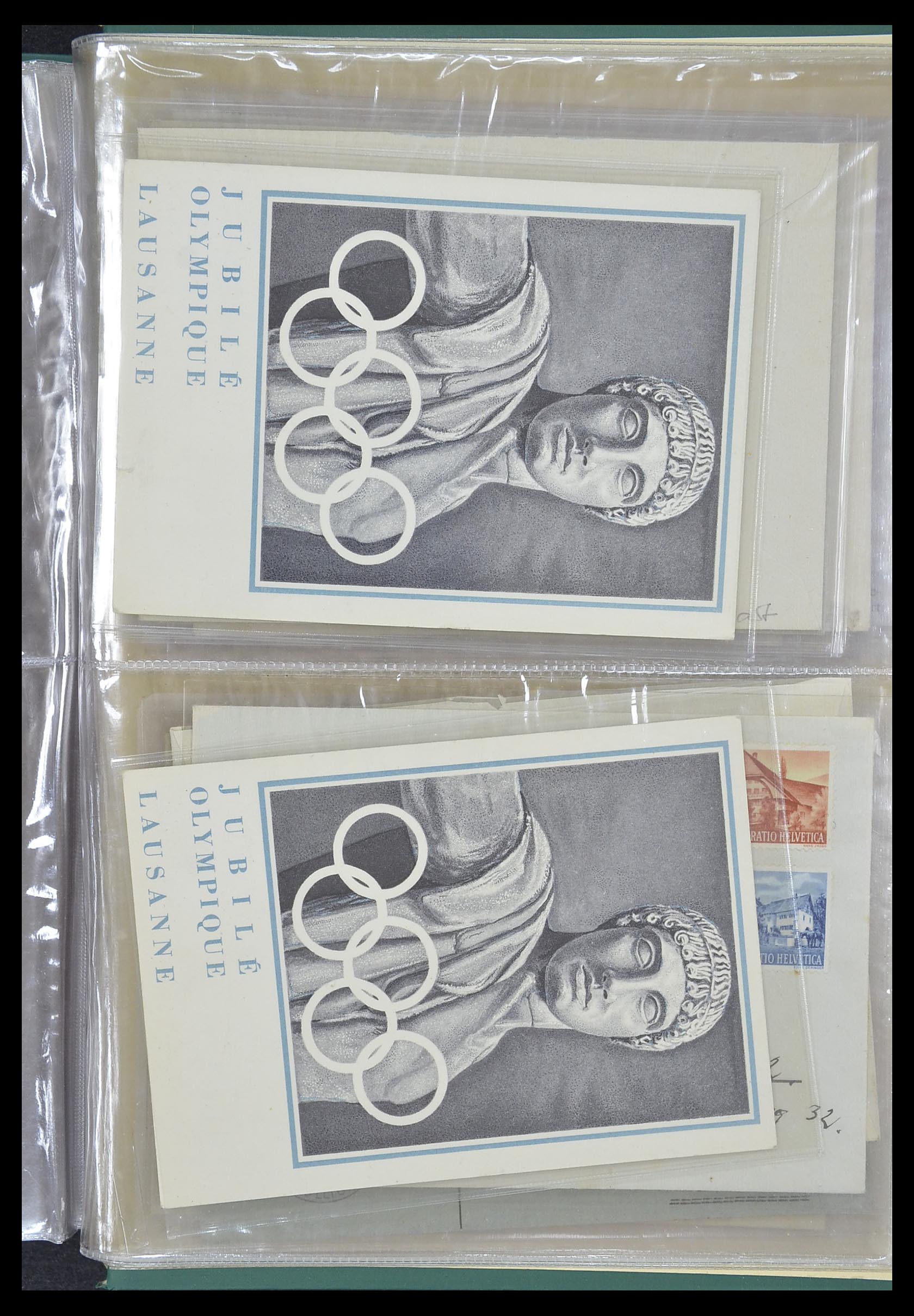 33302 125 - Postzegelverzameling 33302 Zwitserland brieven en kaarten 1899-1948.