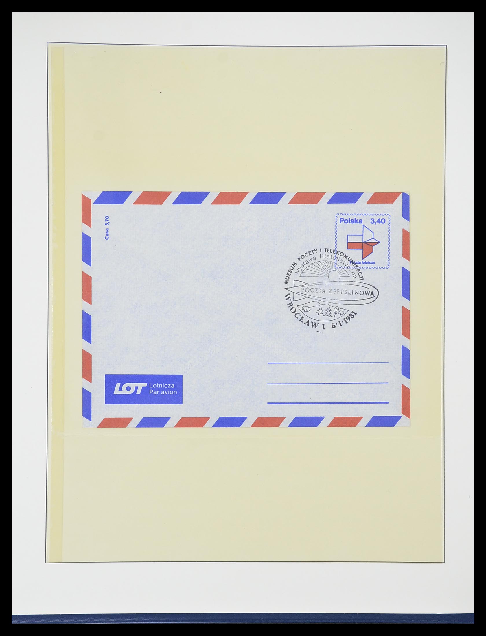 33307 035 - Stamp collection 33307 Thematic Zeppelin 1952-2010!
