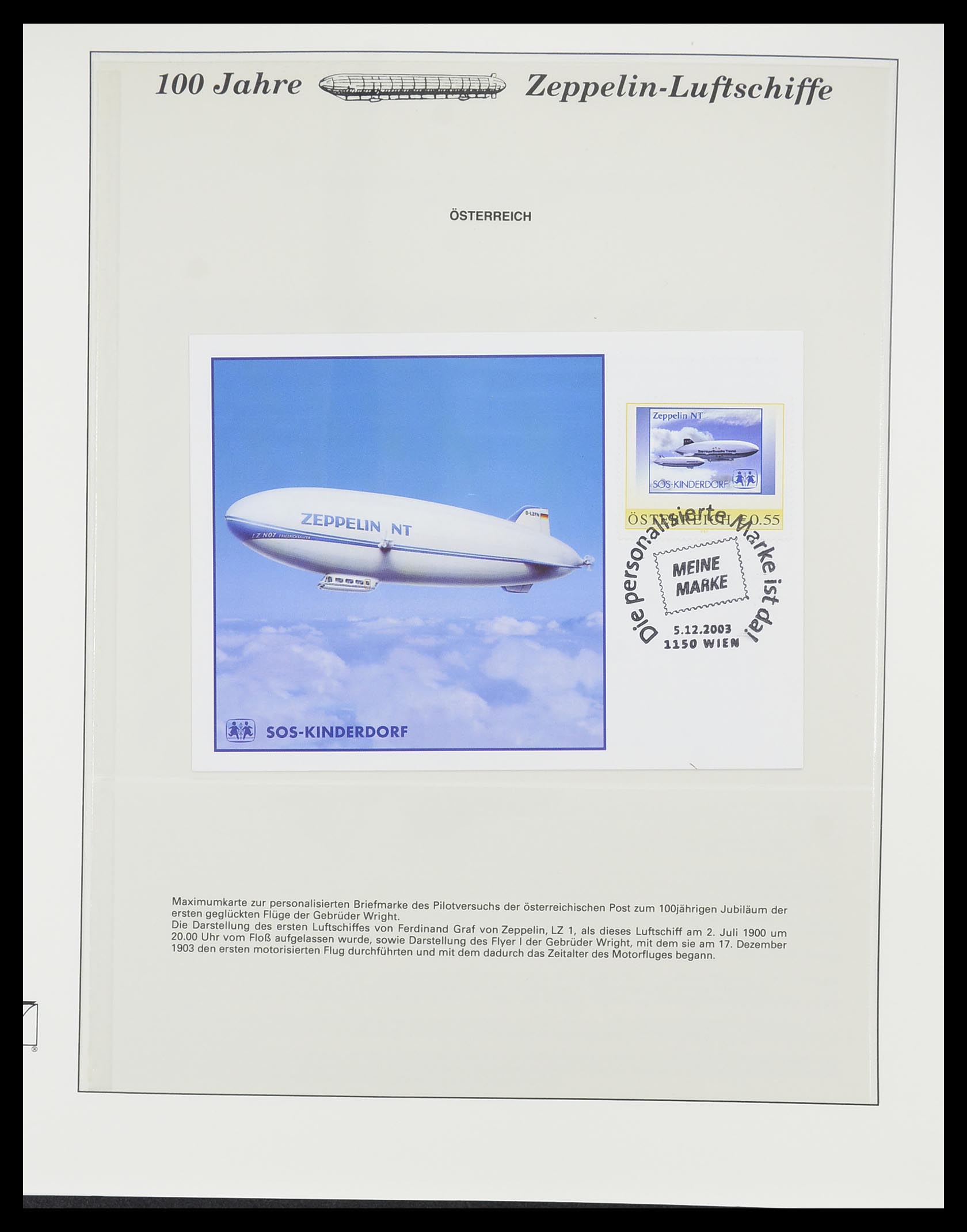 33307 099 - Postzegelverzameling 33307 Motief Zeppelin 1952-2010!