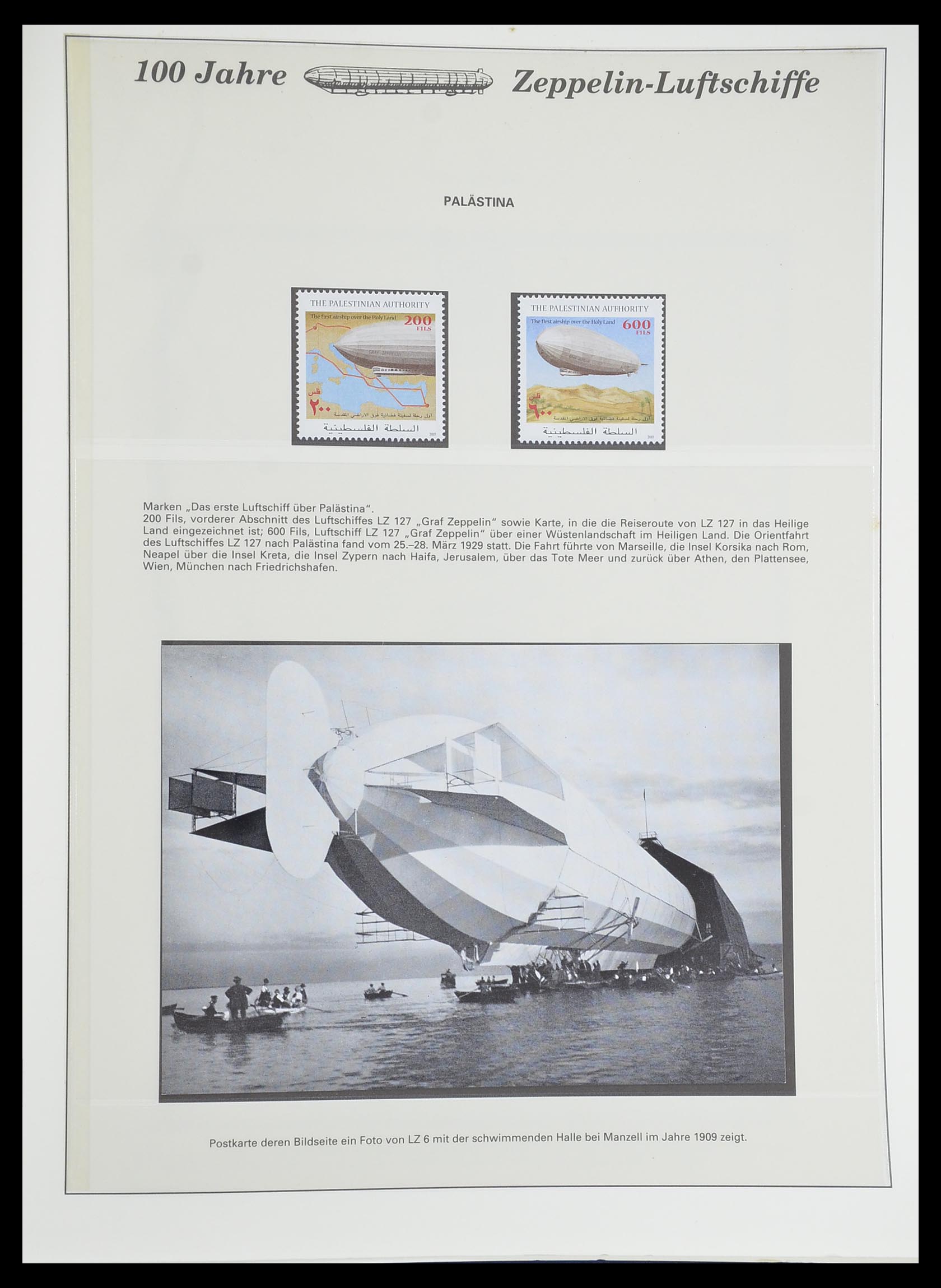 33307 851 - Postzegelverzameling 33307 Motief Zeppelin 1952-2010!