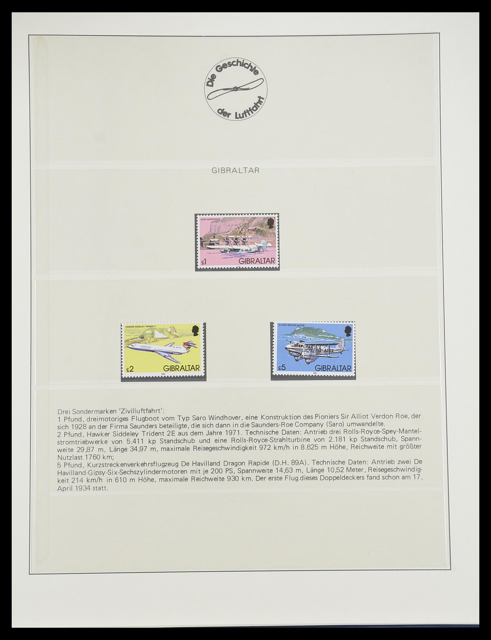 33308 0004 - Postzegelverzameling 33308 Motief luchtpost 1925-2012.