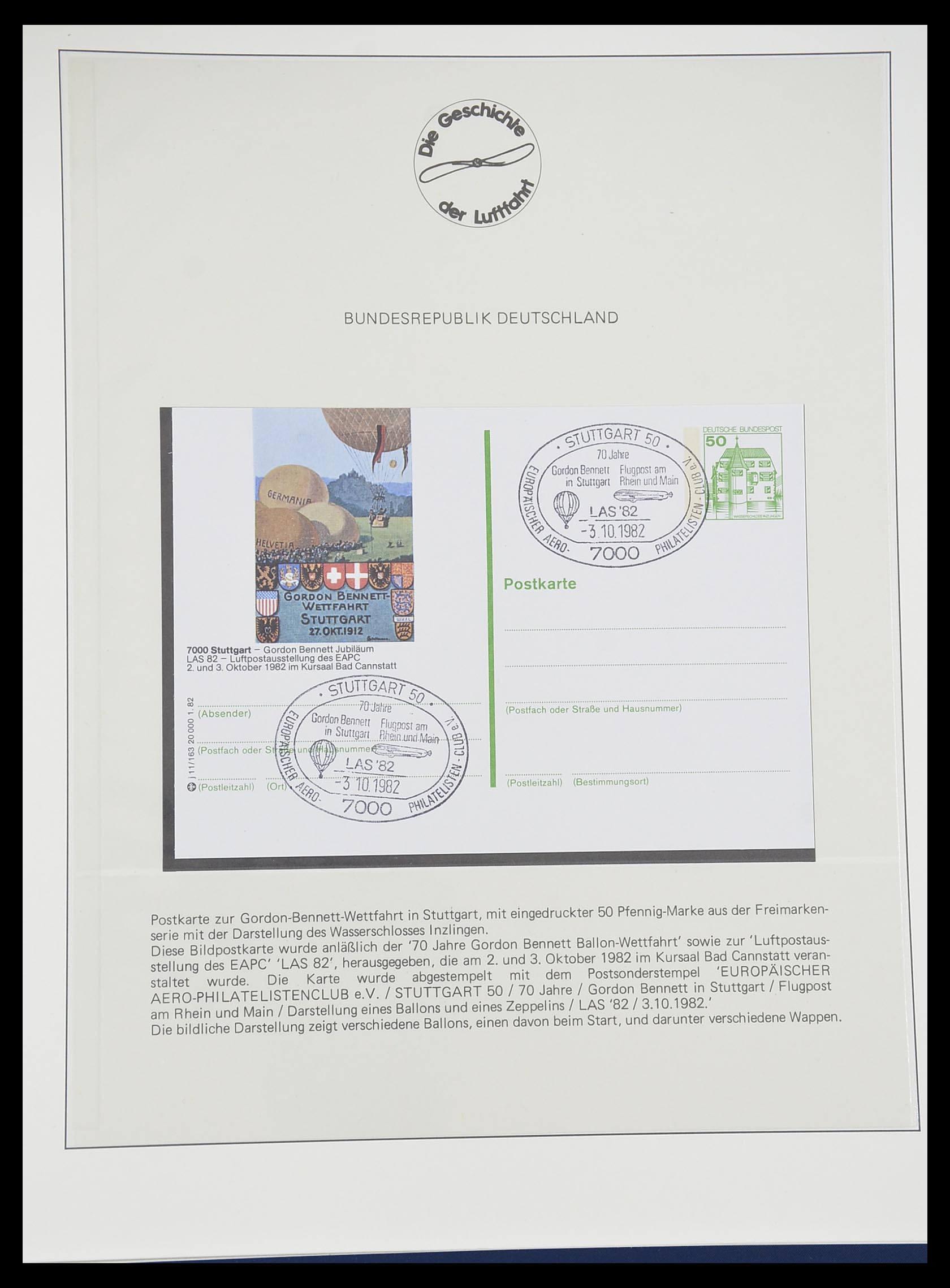 33308 0041 - Postzegelverzameling 33308 Motief luchtpost 1925-2012.