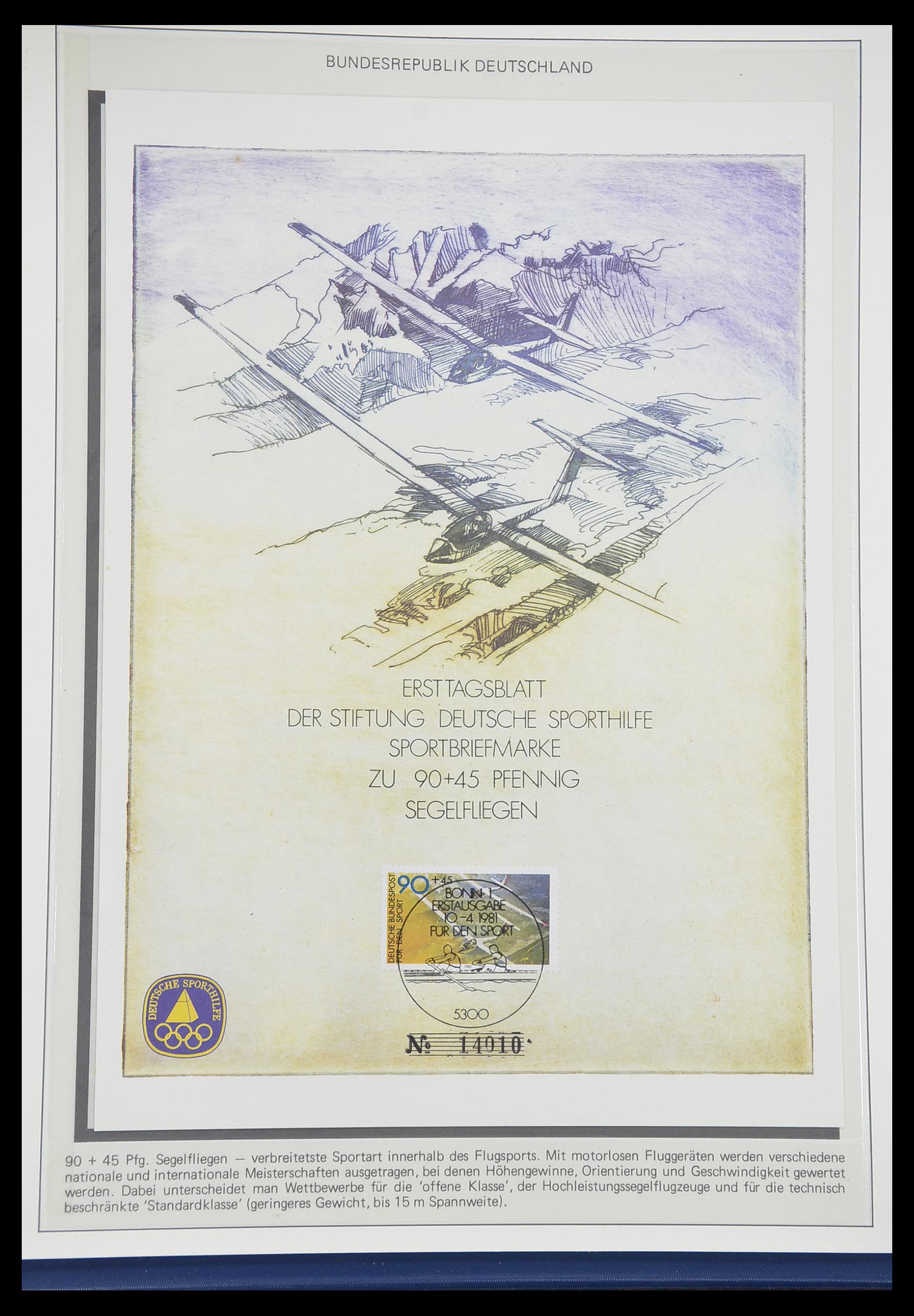 33308 0045 - Postzegelverzameling 33308 Motief luchtpost 1925-2012.