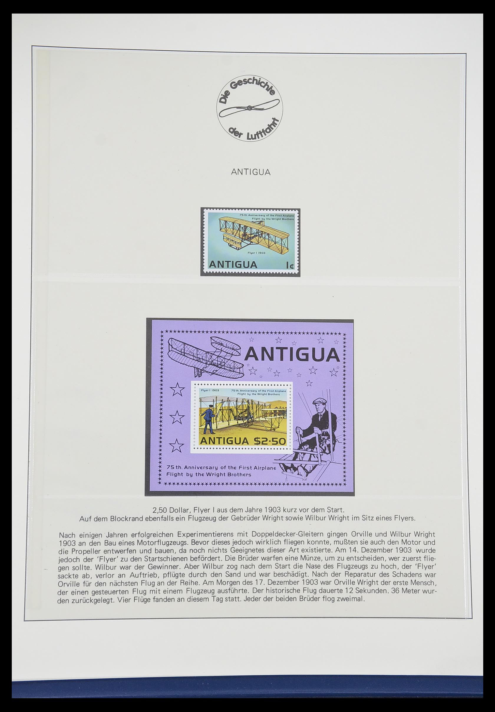 33308 0048 - Postzegelverzameling 33308 Motief luchtpost 1925-2012.