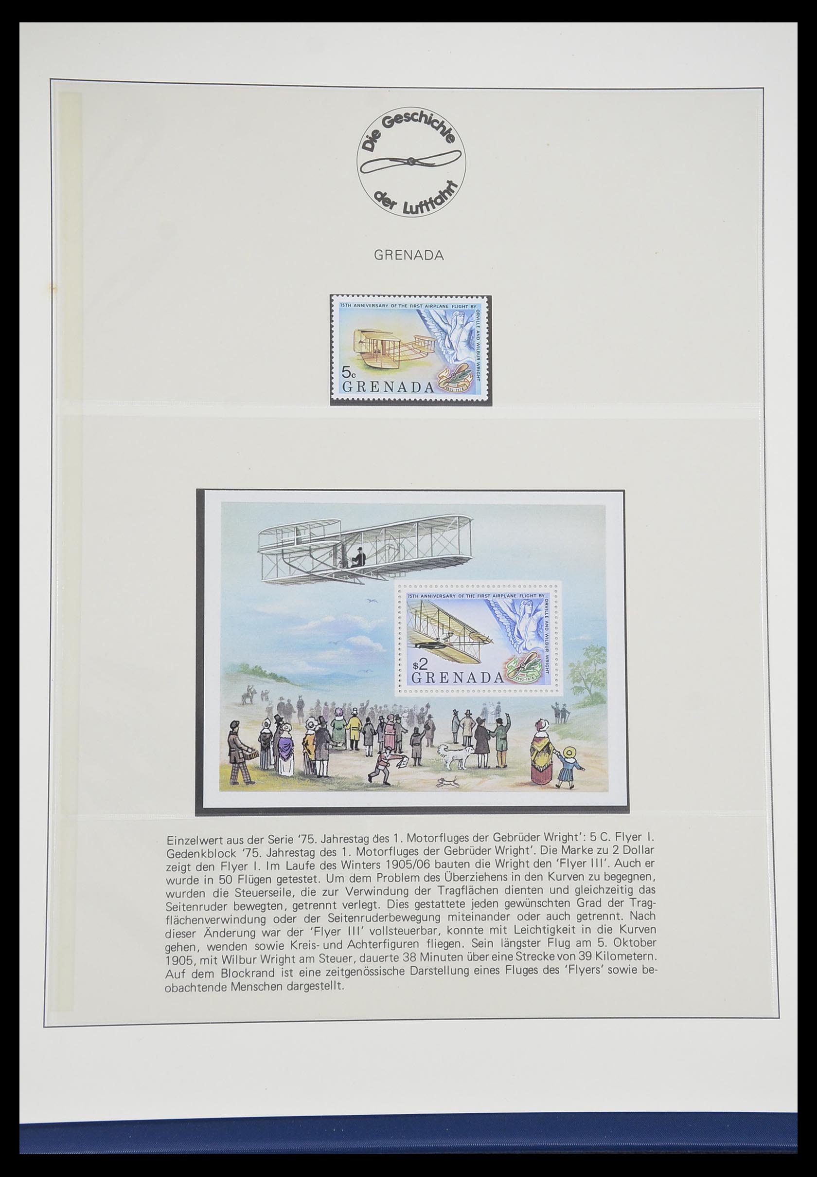 33308 0050 - Postzegelverzameling 33308 Motief luchtpost 1925-2012.