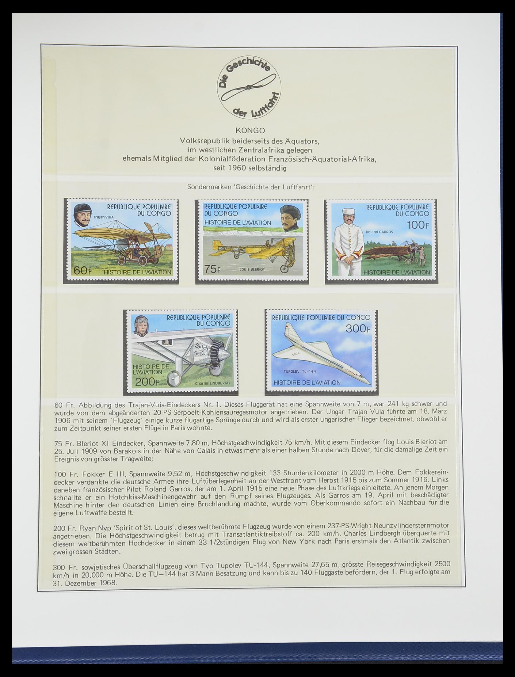 33308 0086 - Postzegelverzameling 33308 Motief luchtpost 1925-2012.