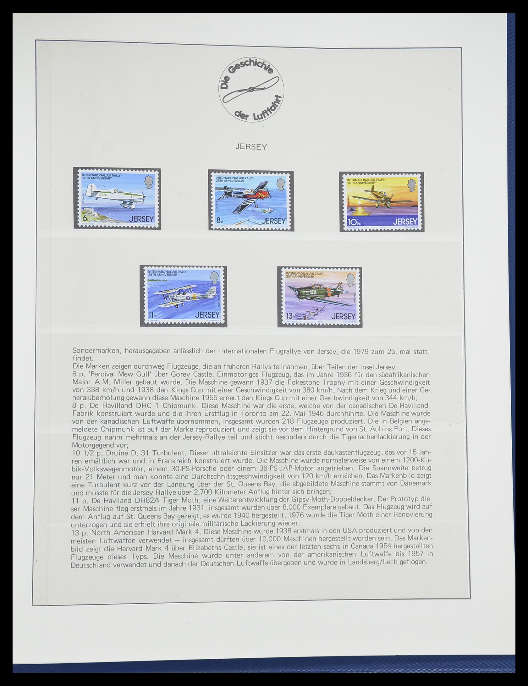 33308 0094 - Postzegelverzameling 33308 Motief luchtpost 1925-2012.